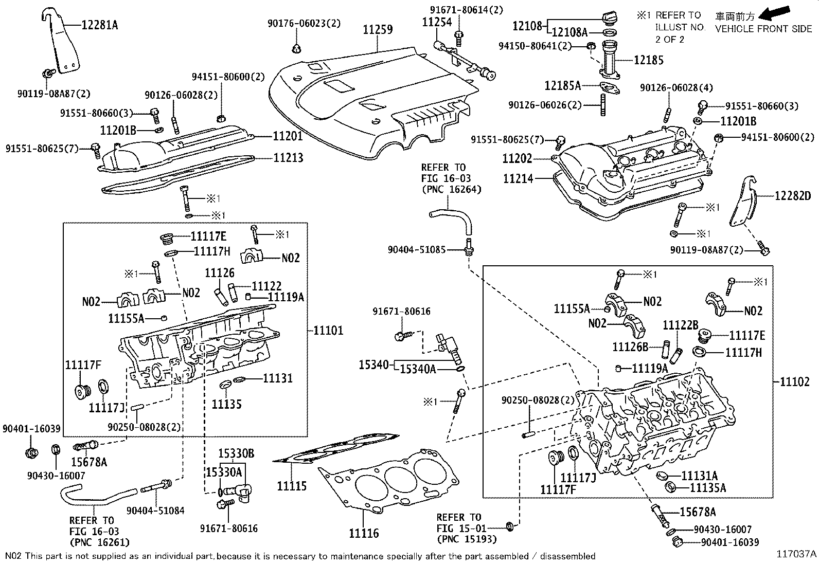 TOYOTA 11116-31010 - Blīve, Motora bloka galva ps1.lv