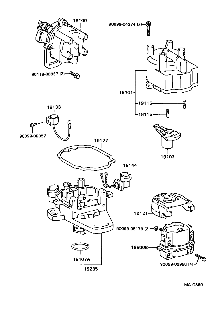 TOYOTA 19102-11031 - Aizdedzes sadalītāja rotors ps1.lv