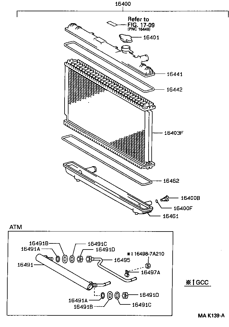 Suzuki 1640115520 - Vāciņš, Radiators ps1.lv