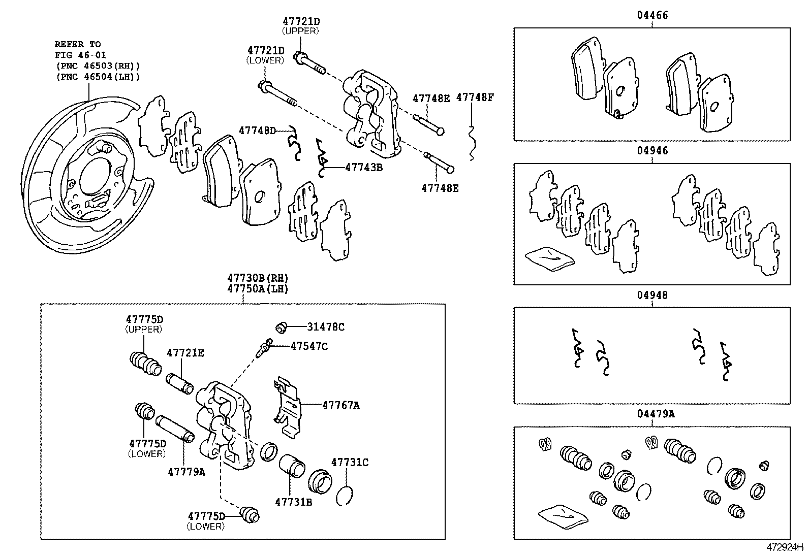 Daihatsu 04466-42030 - Pretčīkstēšanas plēve, Bremžu uzlikas ps1.lv