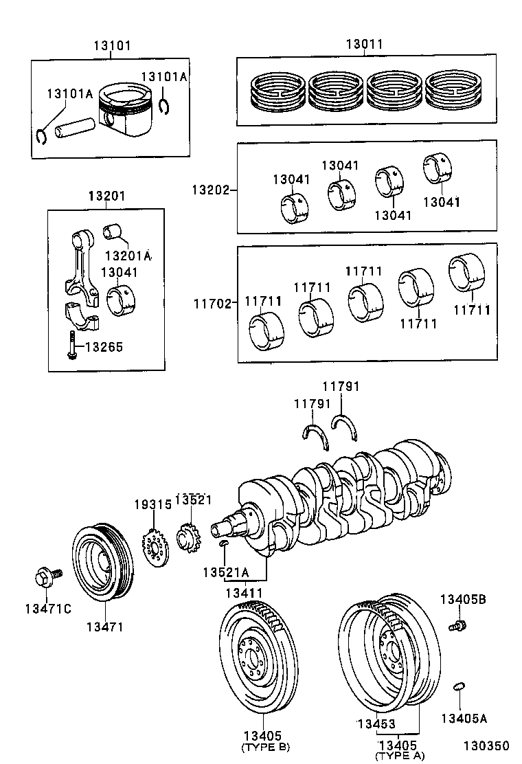 Lotus 1347022020 - Piedziņas skriemelis, Kloķvārpsta ps1.lv