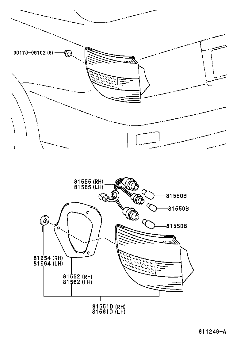 TOYOTA 90981-11039 - BULB(FOR REAR COMBINATION LAMP) ps1.lv