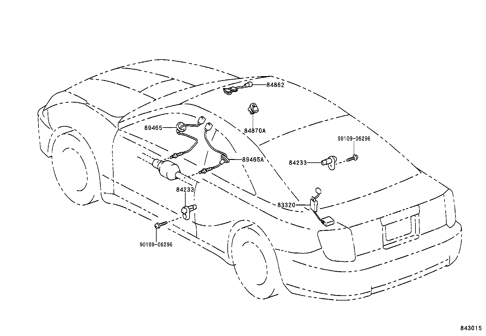 LEXUS 89465-20710 - Lambda zonde ps1.lv