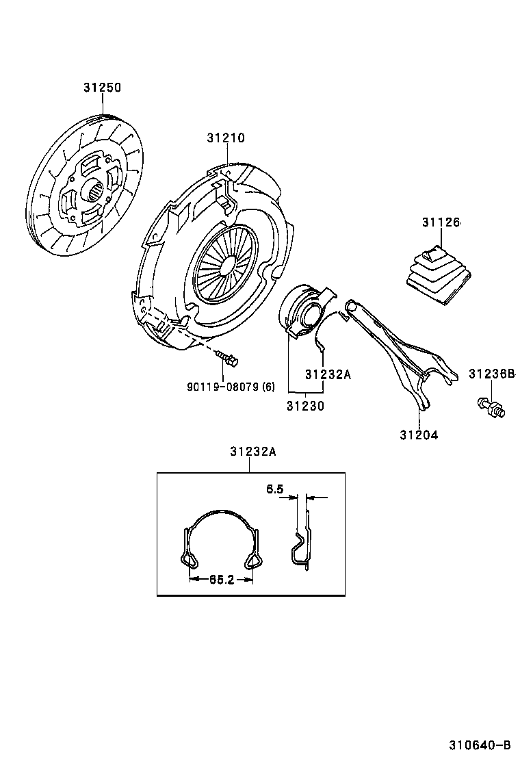 WIESMANN 31210-20380 - Sajūga komplekts ps1.lv