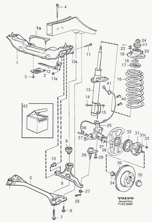 FORD 1387624 - Bukse, Stabilizators ps1.lv