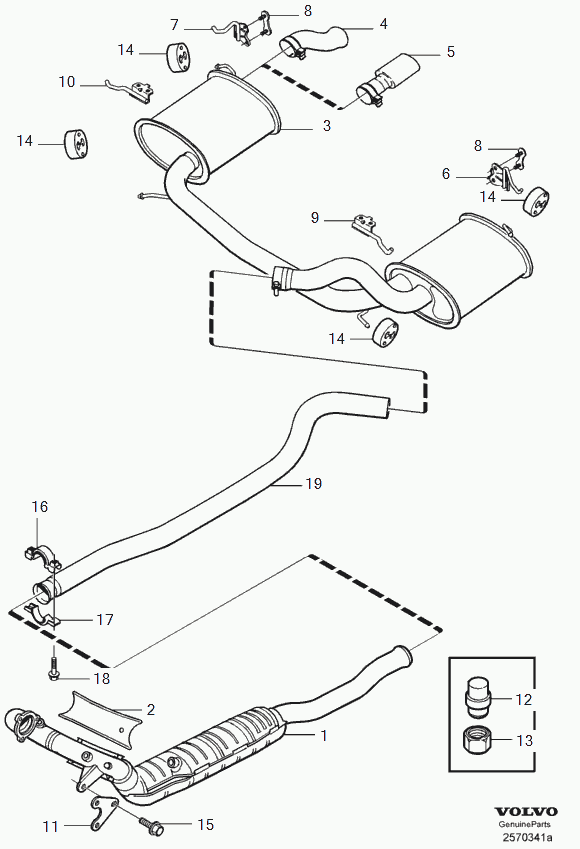 Volvo 8602995 - Katalizators ps1.lv