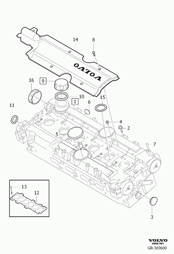 RENAULT 9443310 - Vārpstas blīvgredzens, Sadales vārpsta ps1.lv