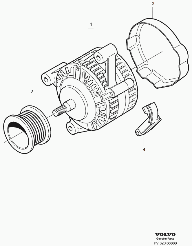 Volvo 8 251 639 - Ģenerators ps1.lv