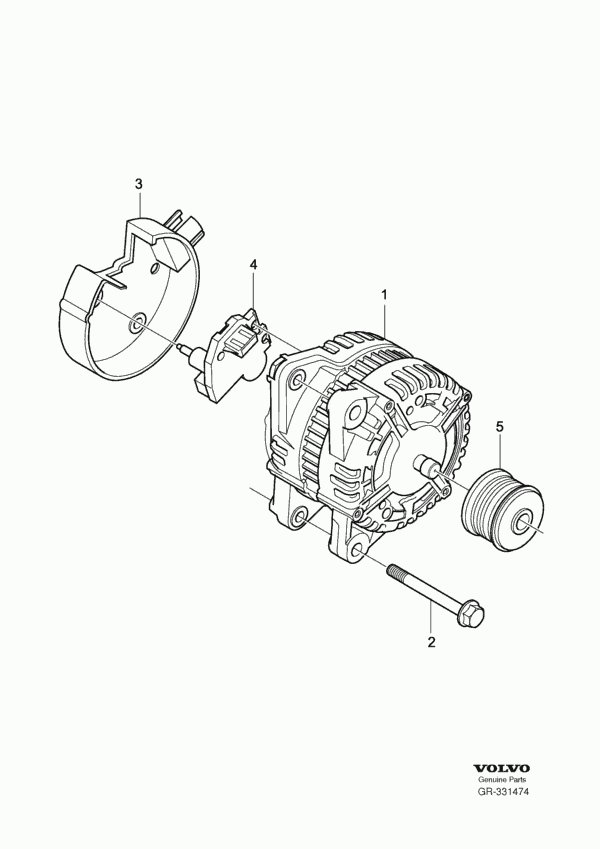 FORD 36000798 - Ģenerators ps1.lv