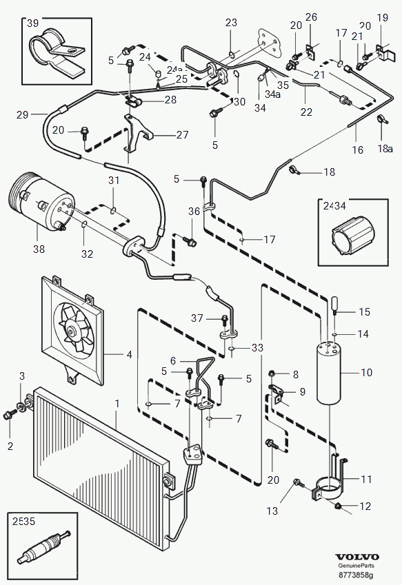 FORD 8601957 - Kompresors, Gaisa kond. sistēma ps1.lv