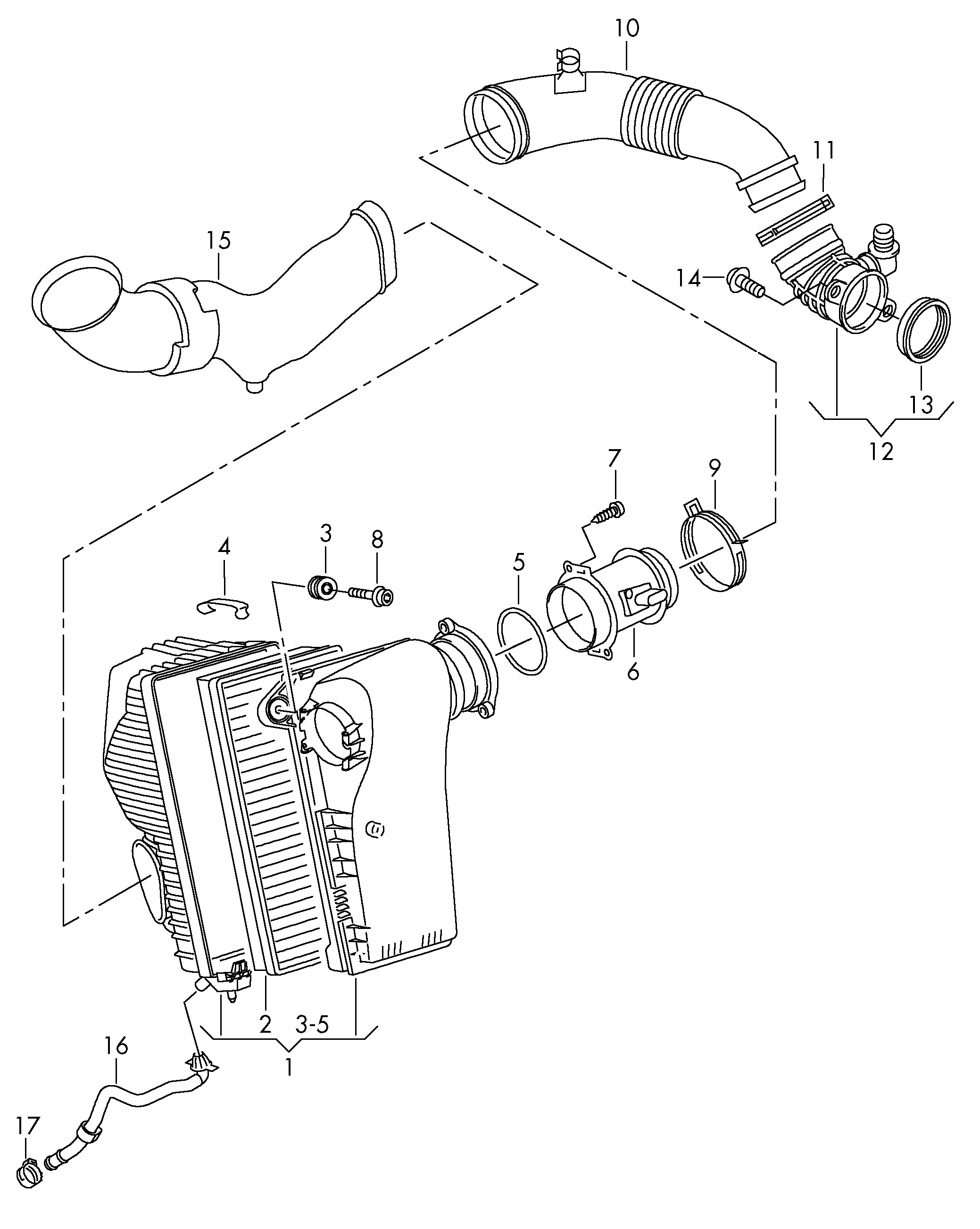 Seat 7P0129620A - Gaisa filtrs ps1.lv