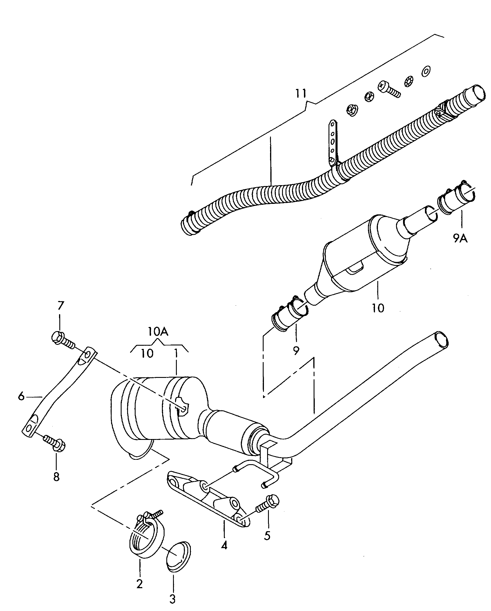 VAG 1K0 253 144 BC - Bukse, Stabilizators ps1.lv