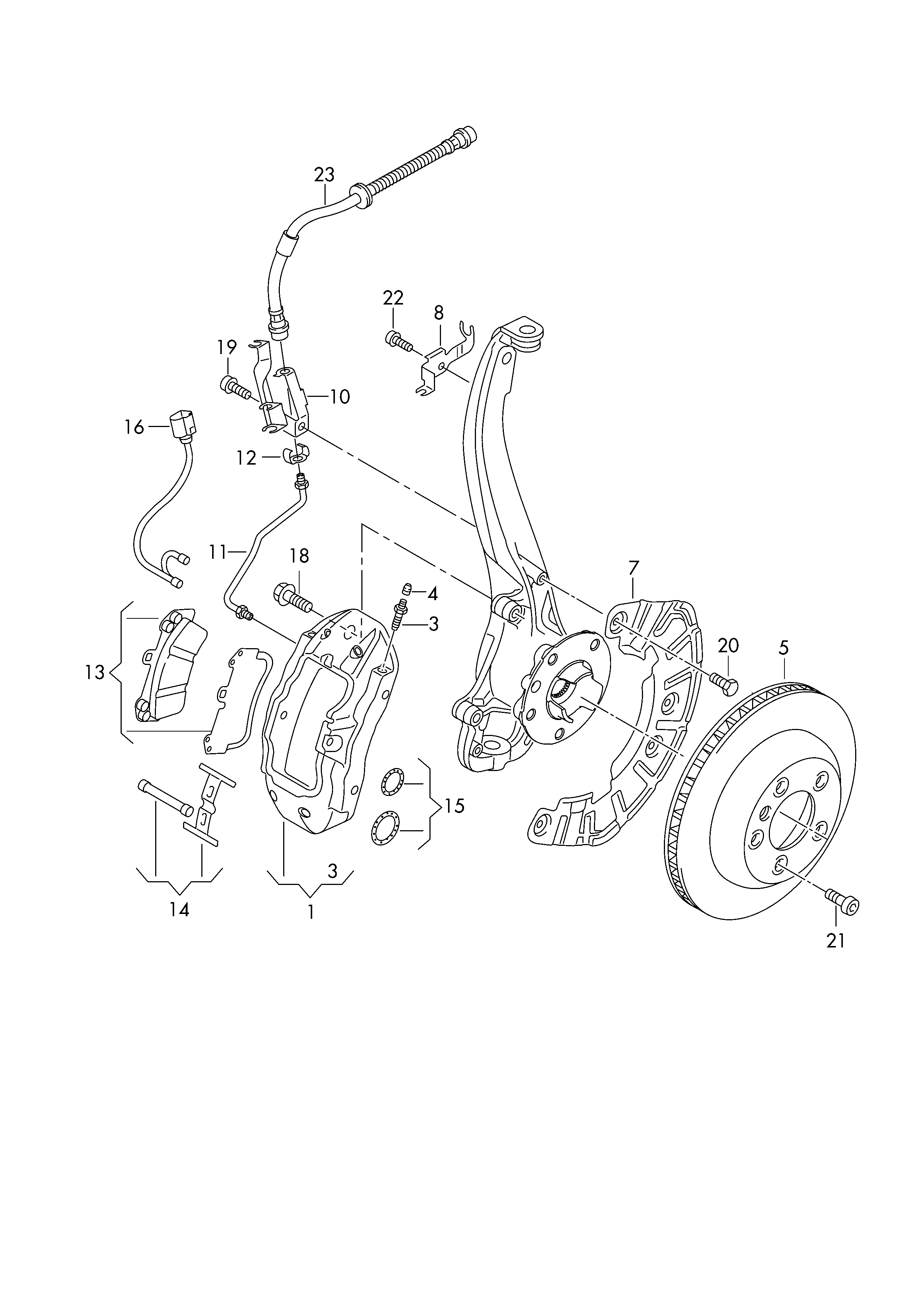 Seat 7P0907637 - Indikators, Bremžu uzliku nodilums ps1.lv