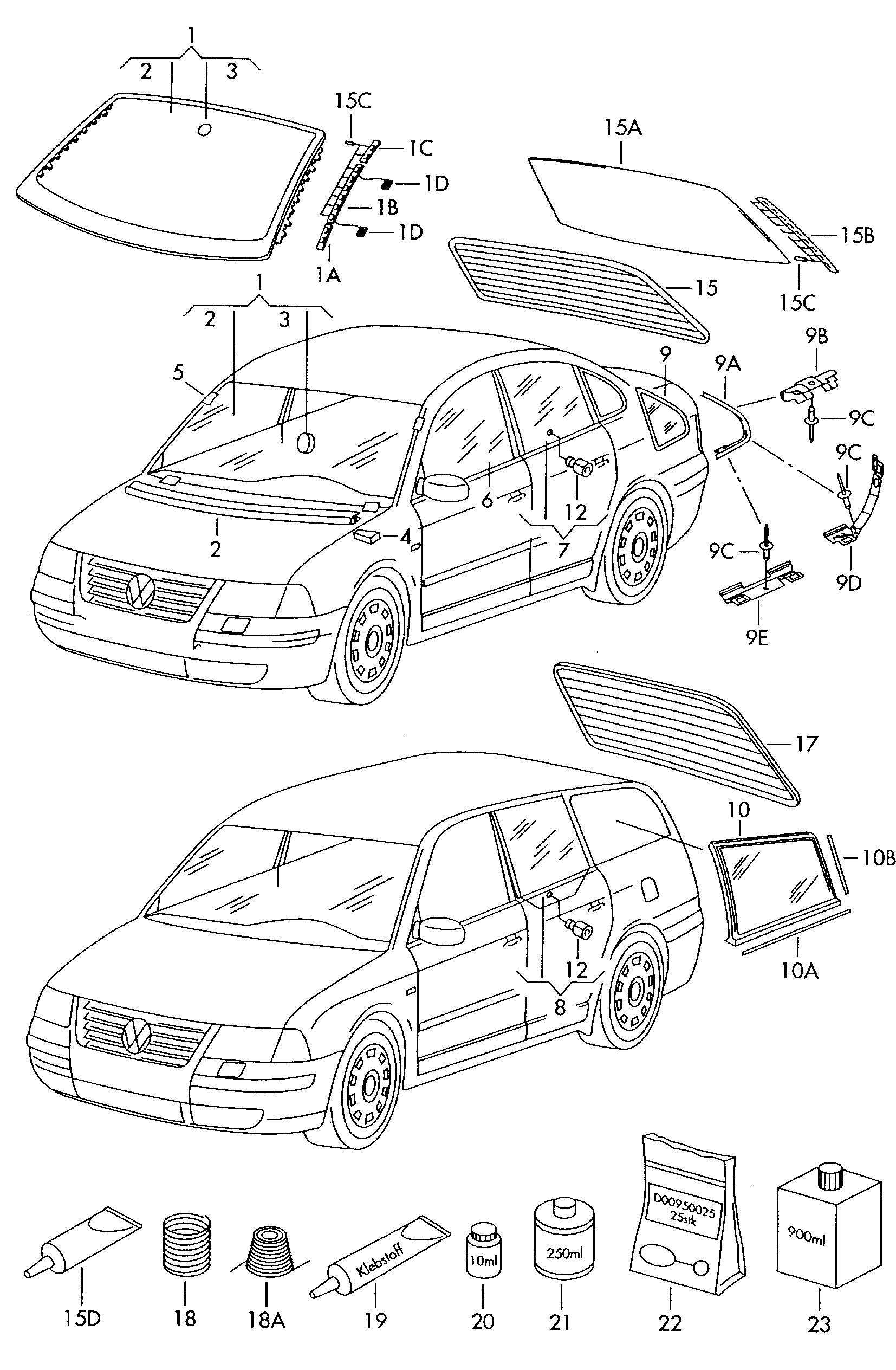 VAG 3B4845201 - Sānu logs ps1.lv