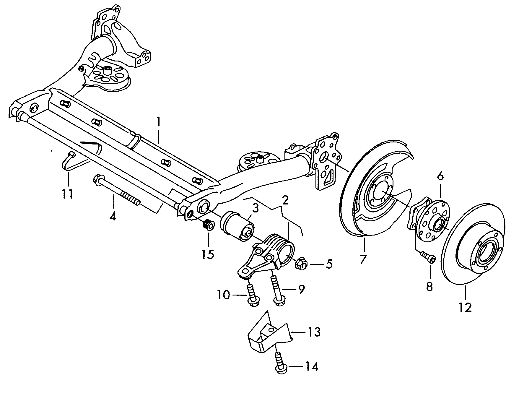 VAG 4B0 501 521E - Piekare, Šķērssvira ps1.lv