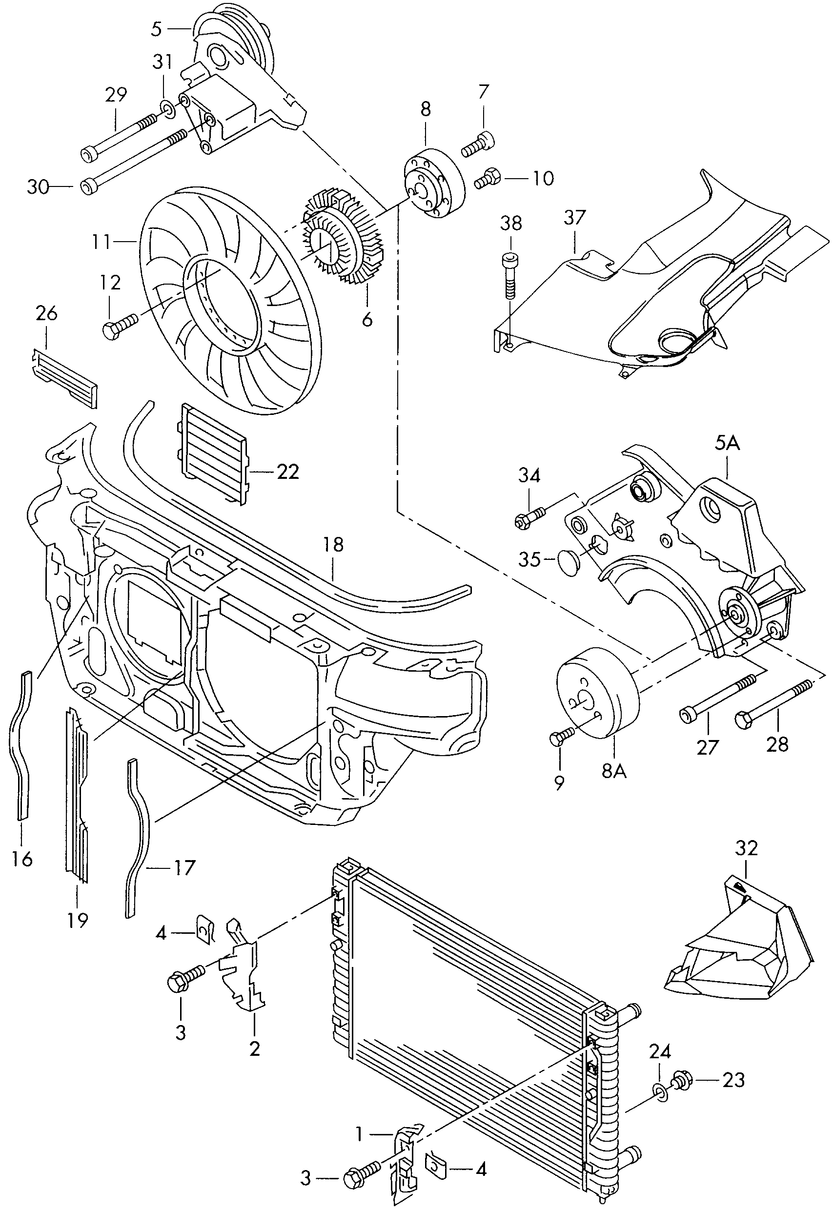 FORD 058121350 - Sajūgs, Radiatora ventilators ps1.lv