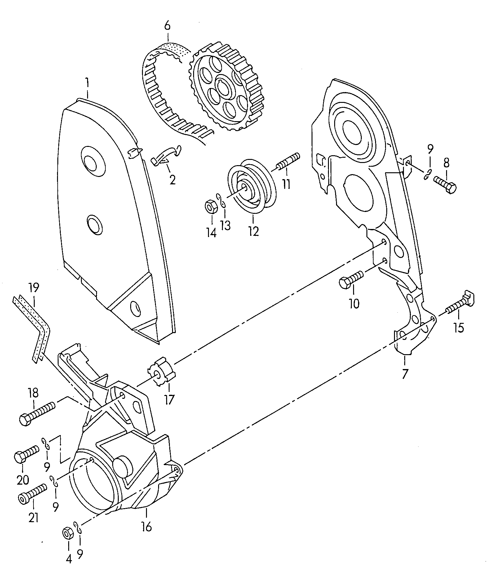 Skoda N 010 269 5 - Zobsiksnas komplekts ps1.lv