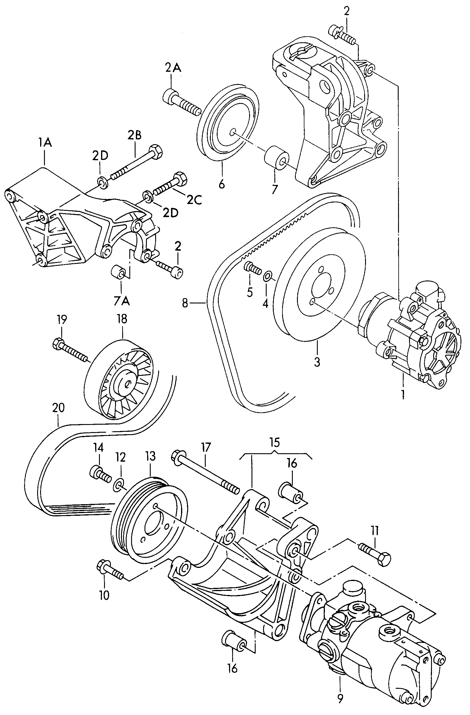 Skoda 074 145 933 G - Ķīļrievu siksna ps1.lv