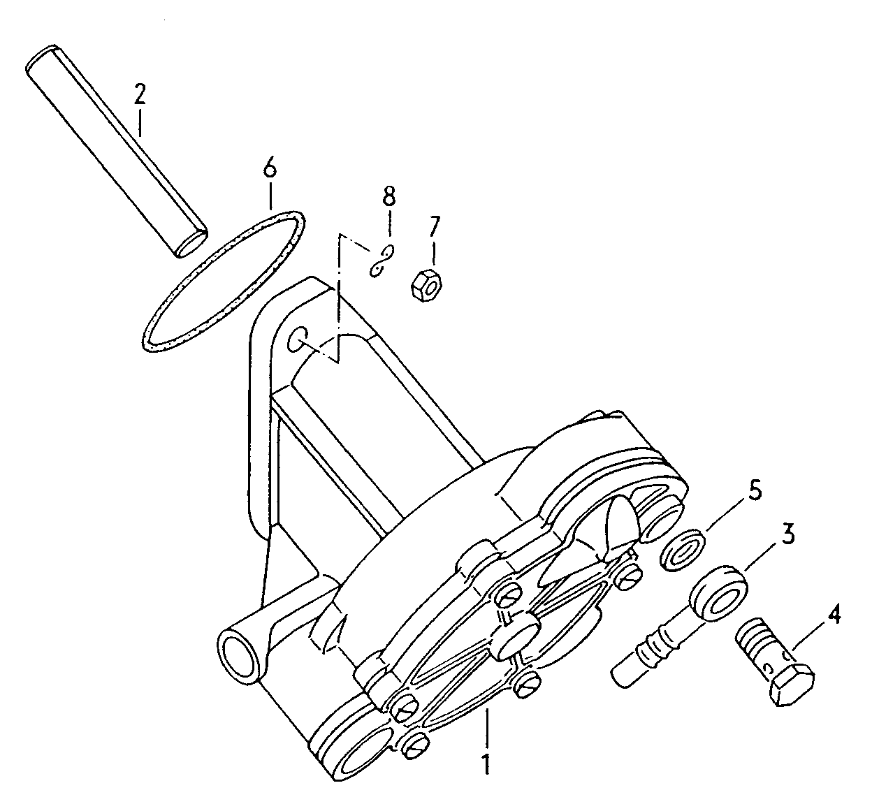 AUDI 074145100A - Vakuumsūknis, Bremžu sistēma ps1.lv