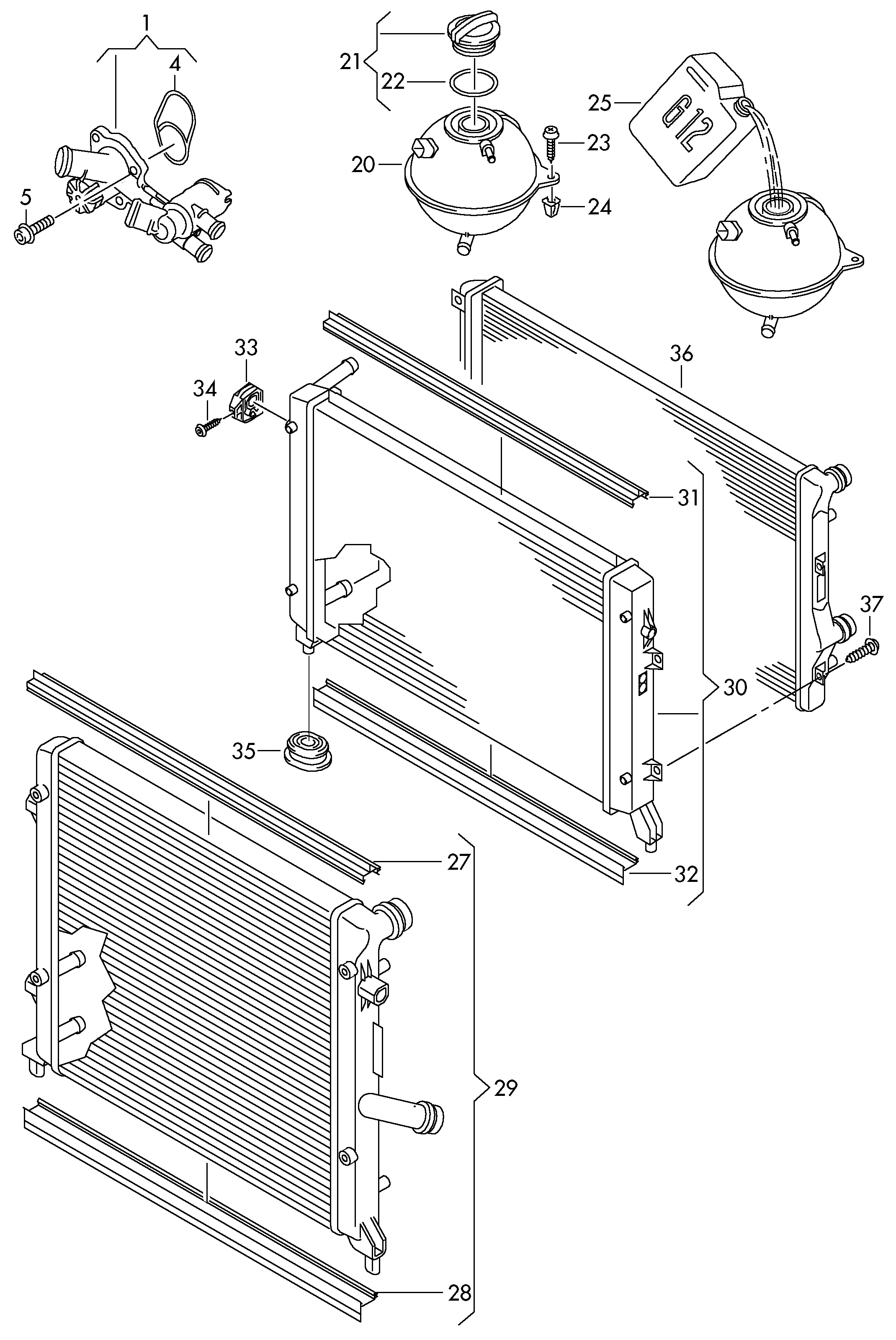 VW 03F 121 111 A - Termostats, Dzesēšanas šķidrums ps1.lv