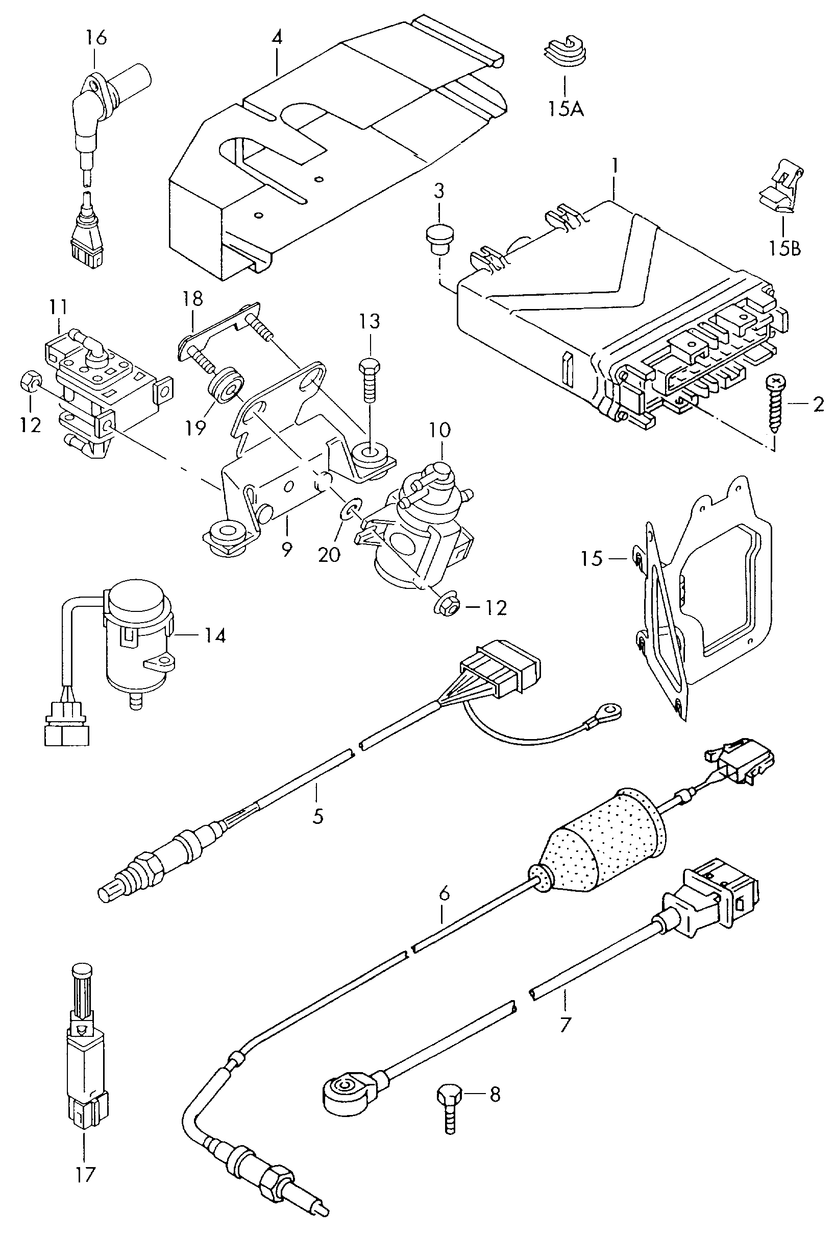 AUDI 1H0 927 189 D - Bremžu signāla slēdzis ps1.lv