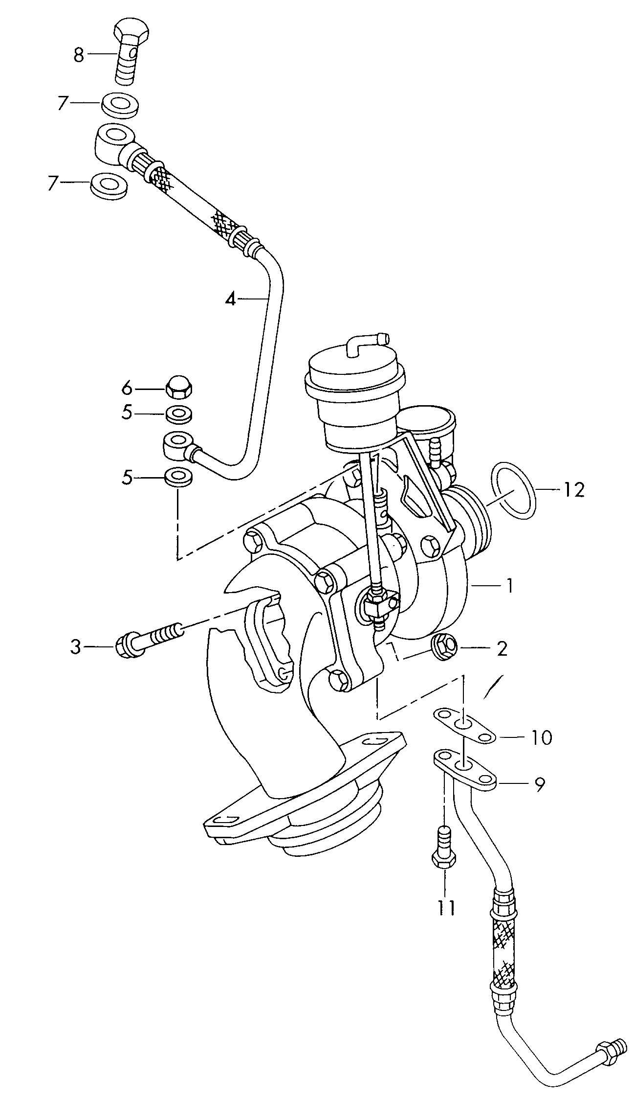 VAG 074145701A* - Kompresors, Turbopūte ps1.lv