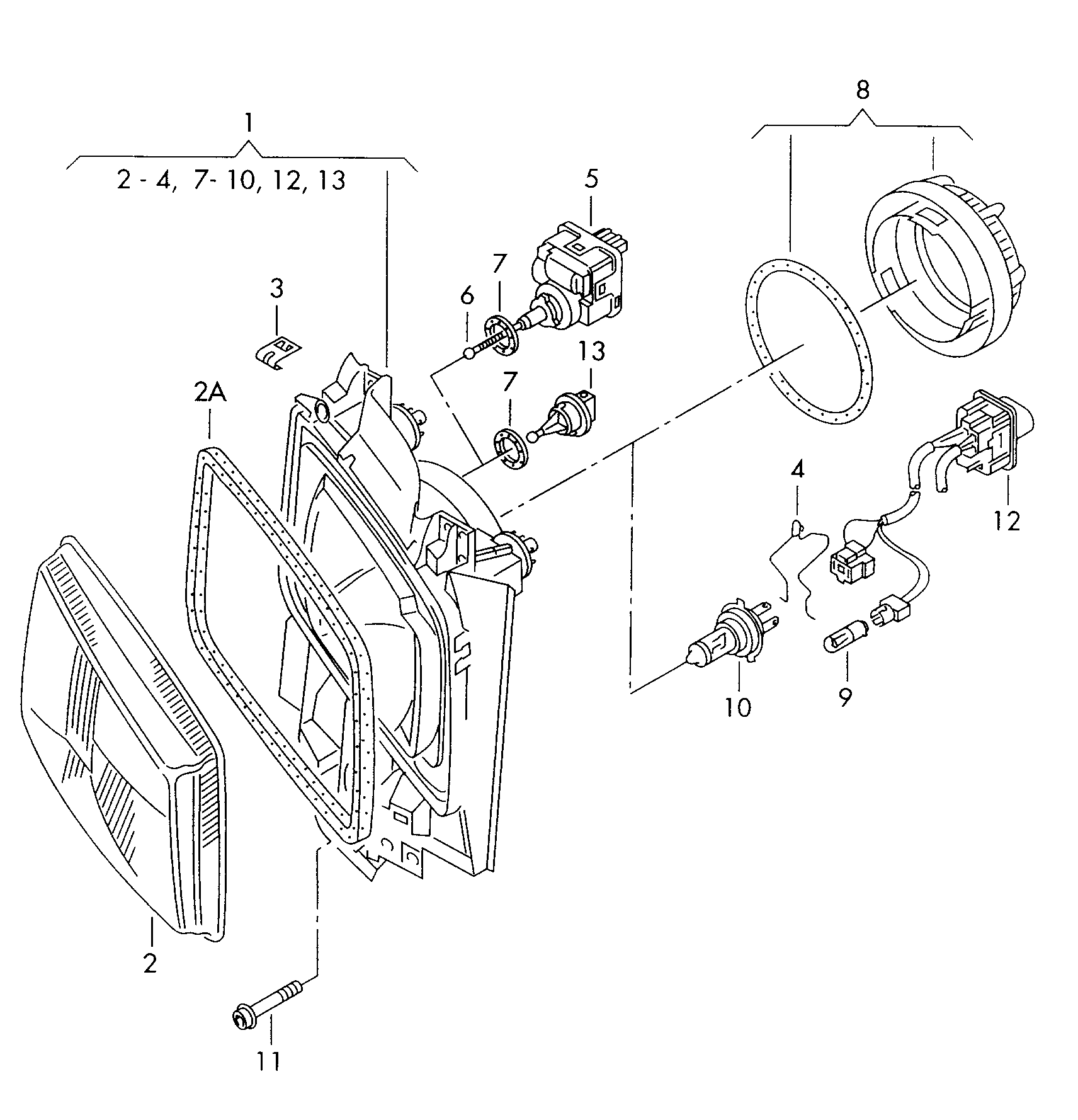 AUDI N 017 763 2 - Kvēlspuldze ps1.lv