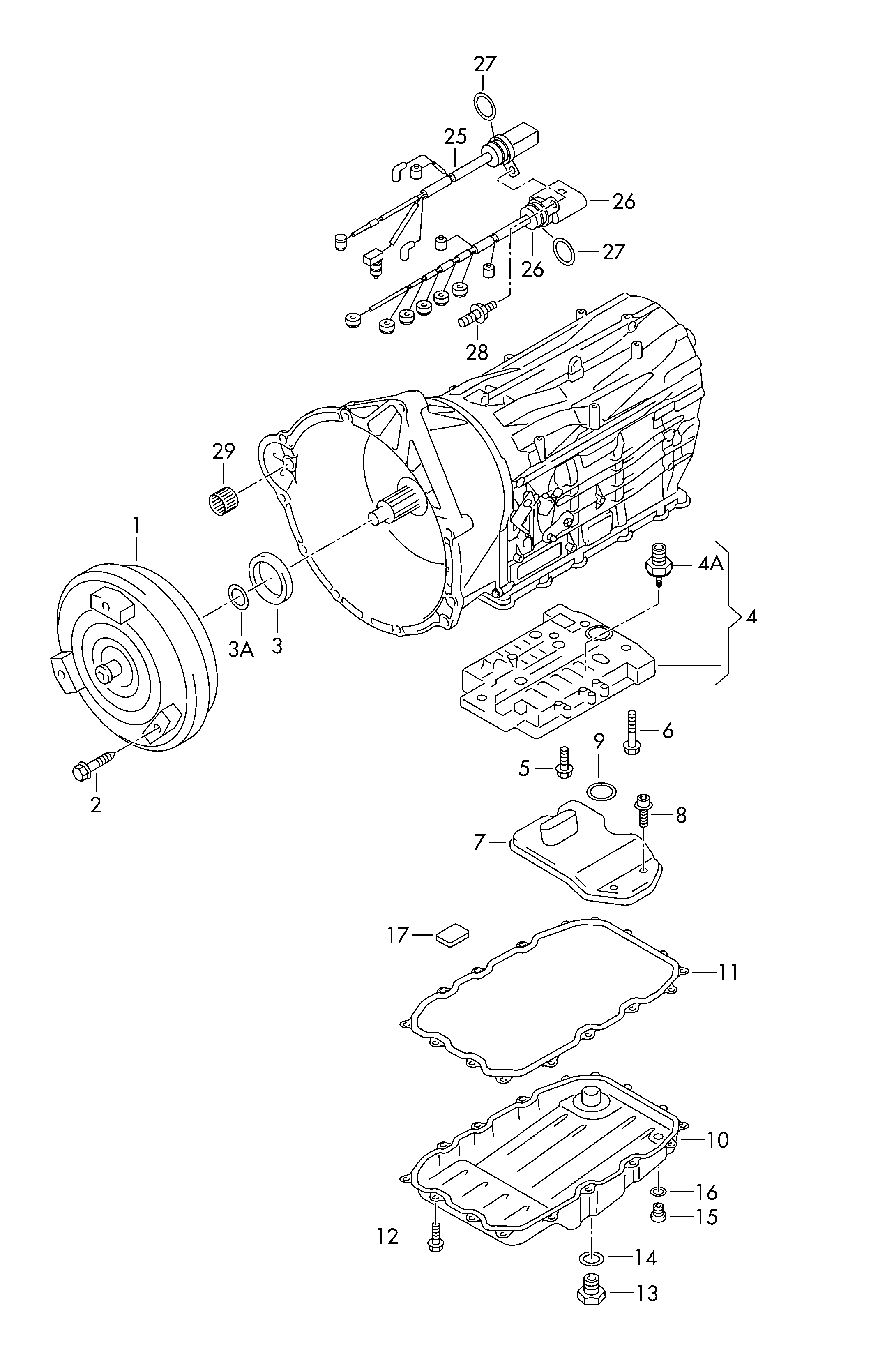 Skoda 09D 325 435 - Hidrofiltrs, Automātiskā pārnesumkārba ps1.lv