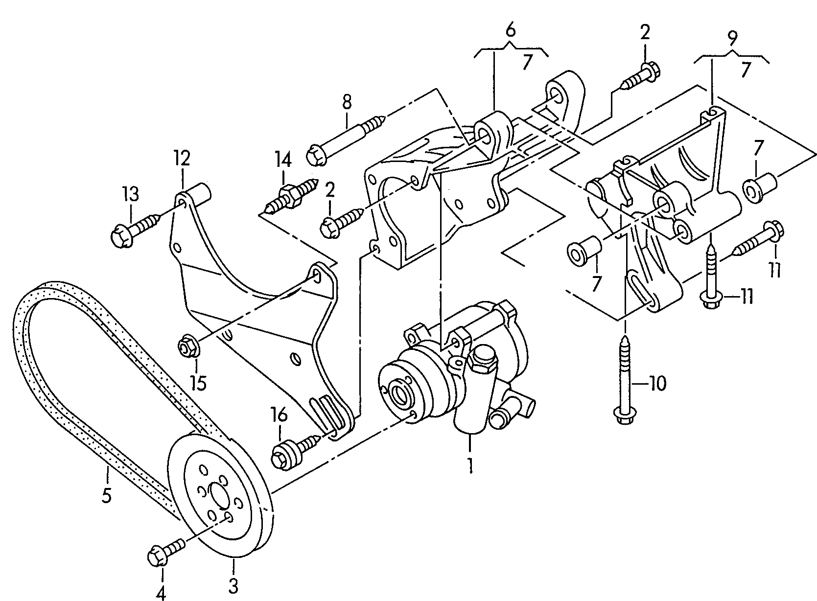 VAG 7M0145271 - Ķīļsiksna ps1.lv