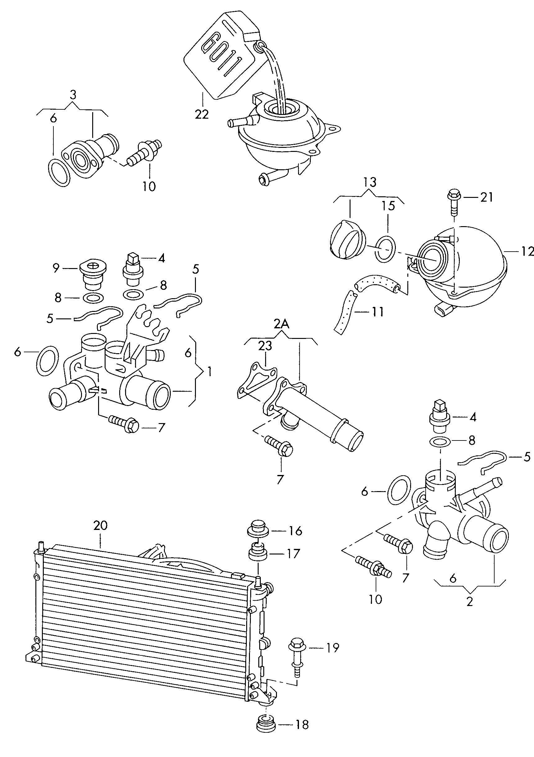 AUDI 037121132E - Dzesēšanas šķidruma flancis ps1.lv