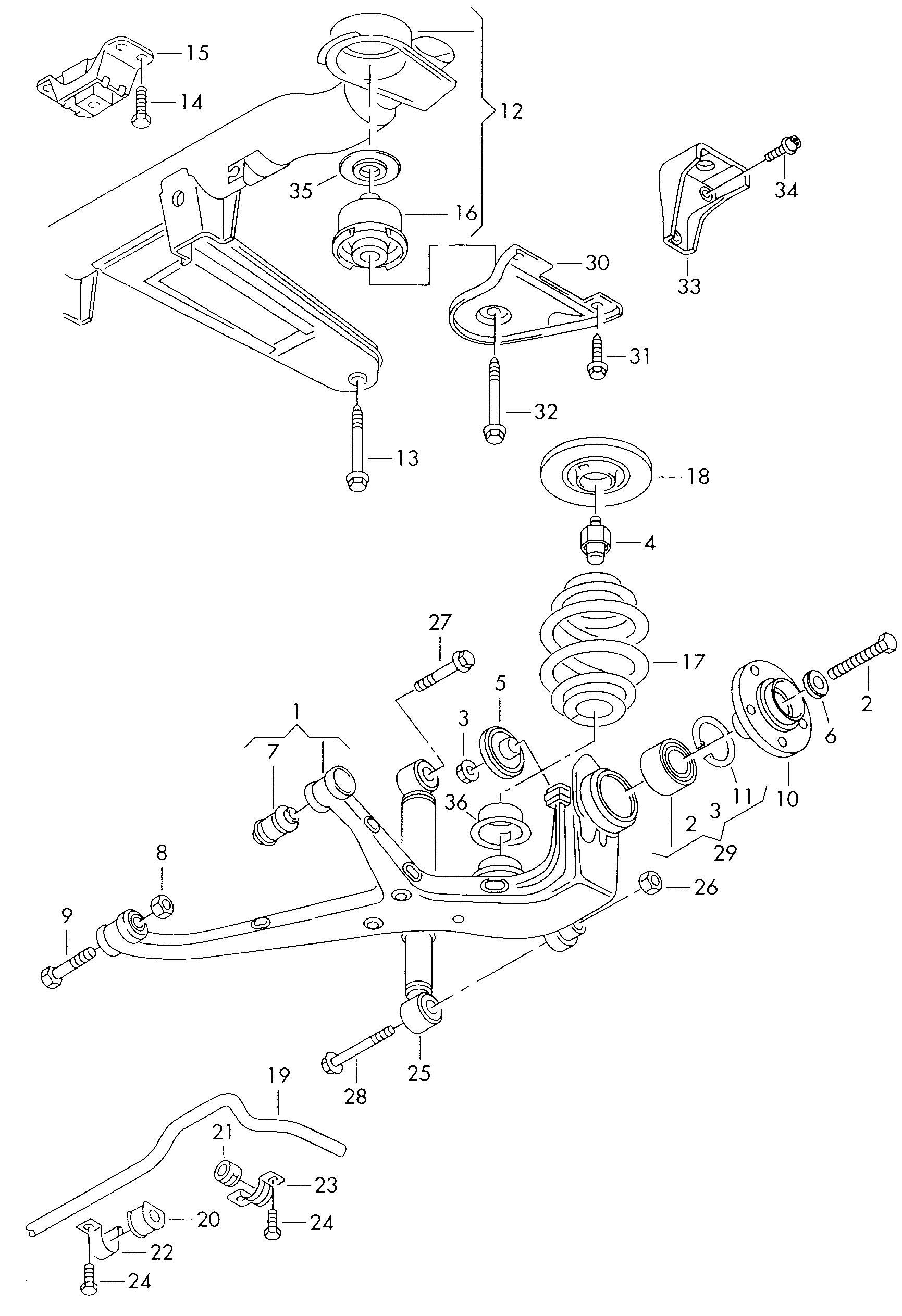 Seat 7M3 513 031 B - Amortizators ps1.lv