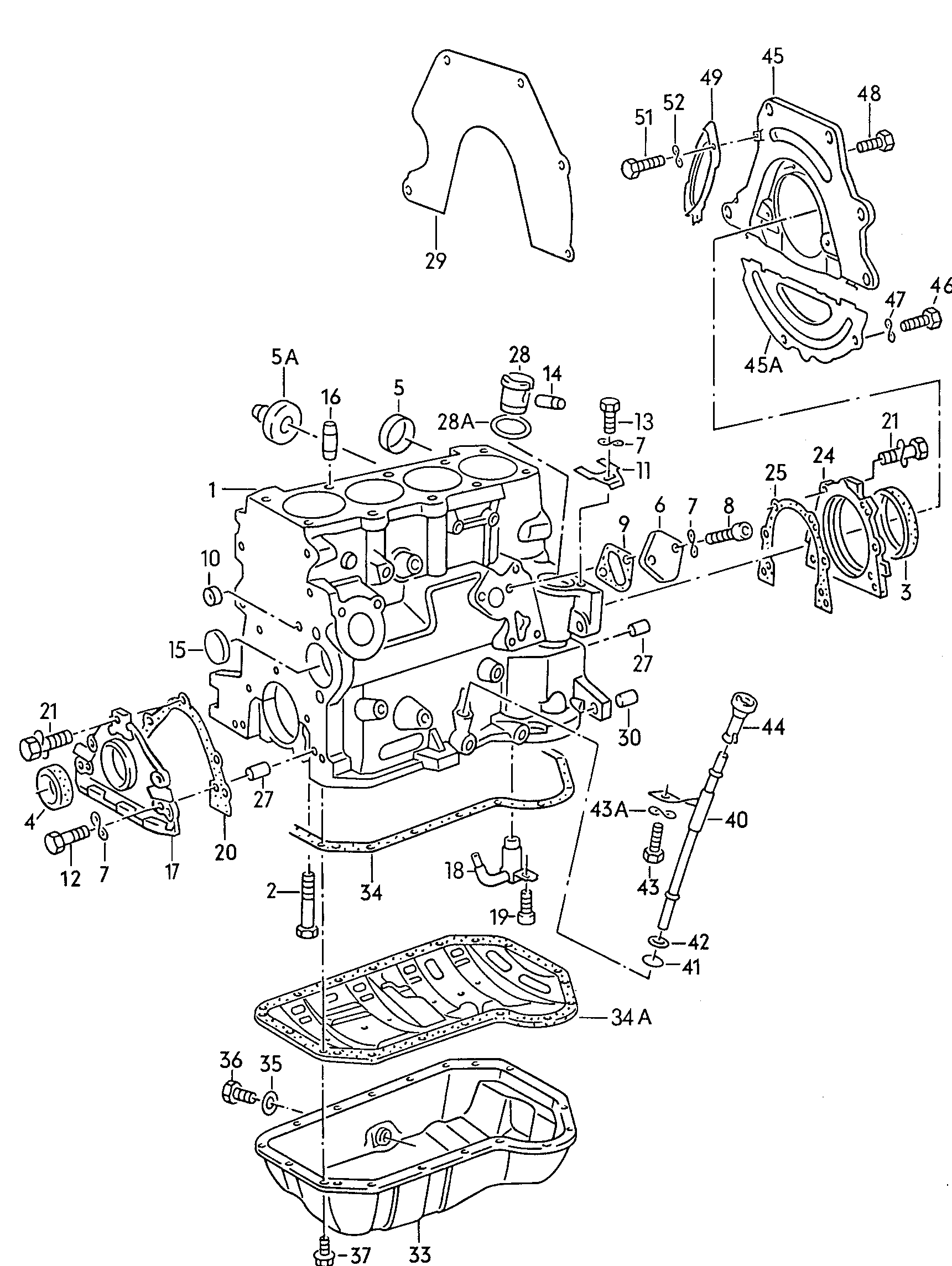 Seat 037 115 220 B - Uzlika, Eļļas vācele ps1.lv