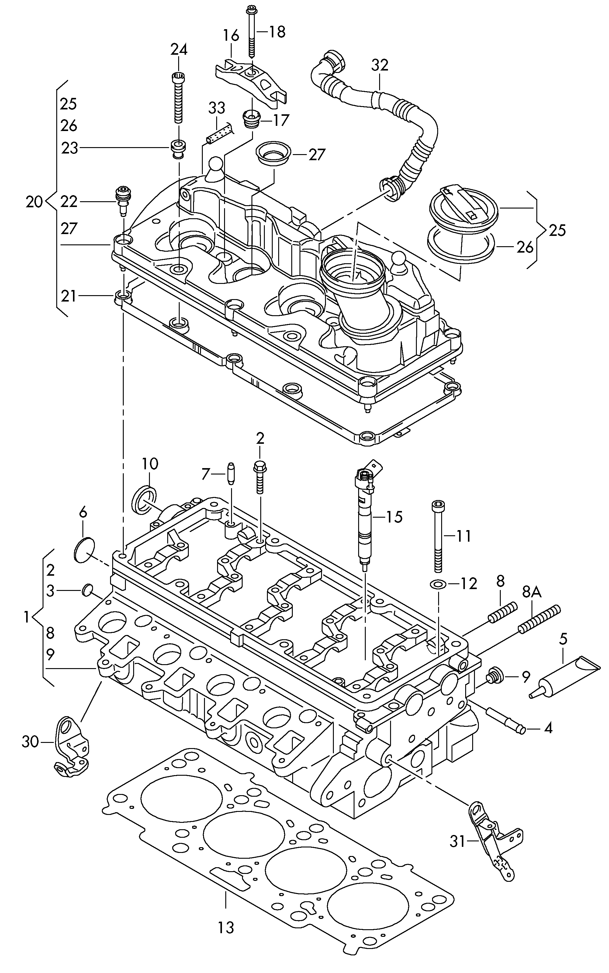 VW 03L 103 070 - Blīvgredzens, Sveces kanāls ps1.lv