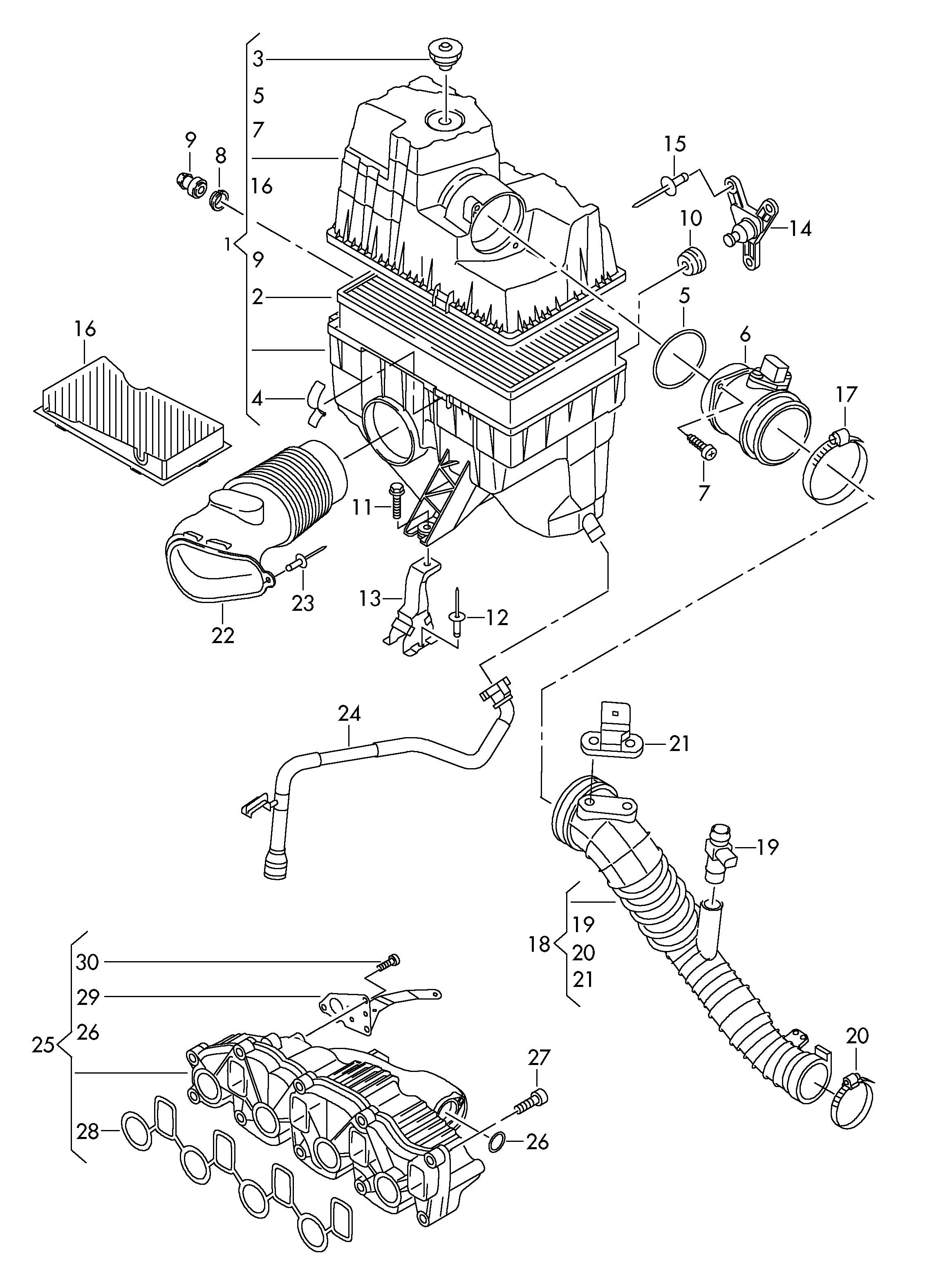 CUPRA 03L 129 717 E - Seal ps1.lv