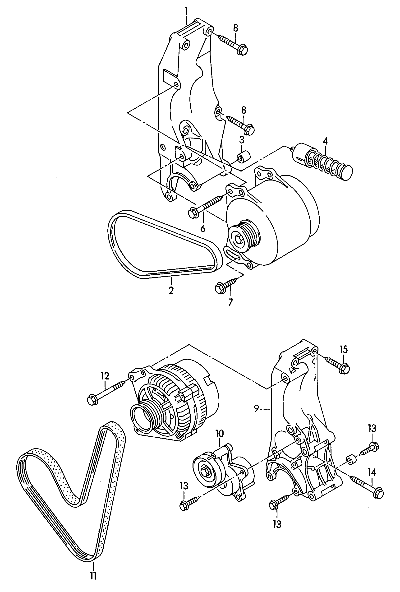 VW 030 145 933 - Ķīļrievu siksna ps1.lv