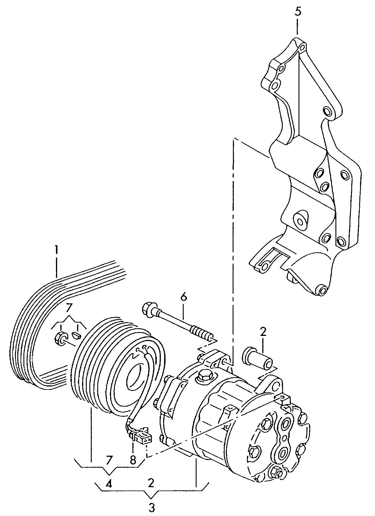 VW 038 903 137 S - Ķīļrievu siksna ps1.lv