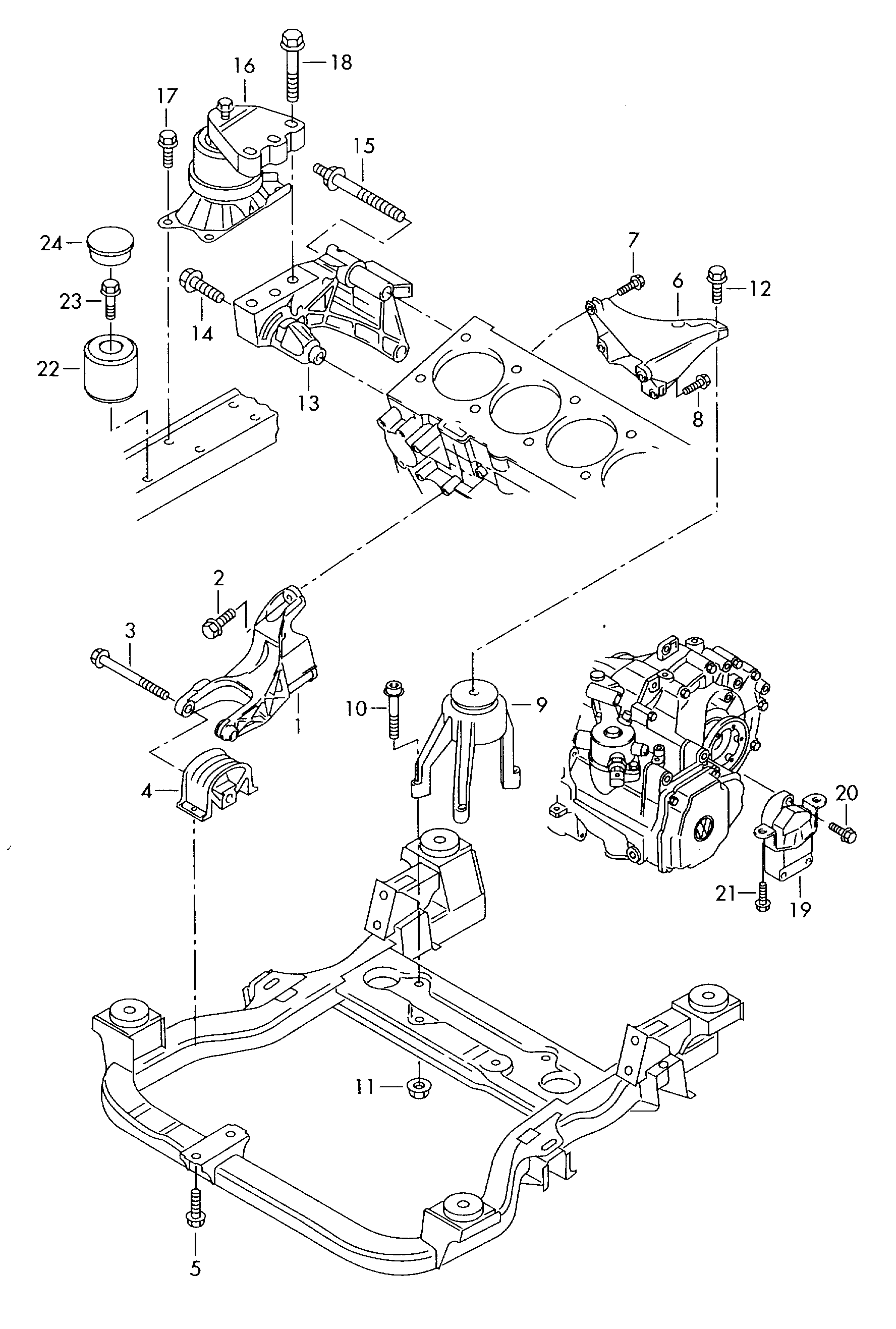 VAG N  01508312 - Zobsiksnas komplekts ps1.lv