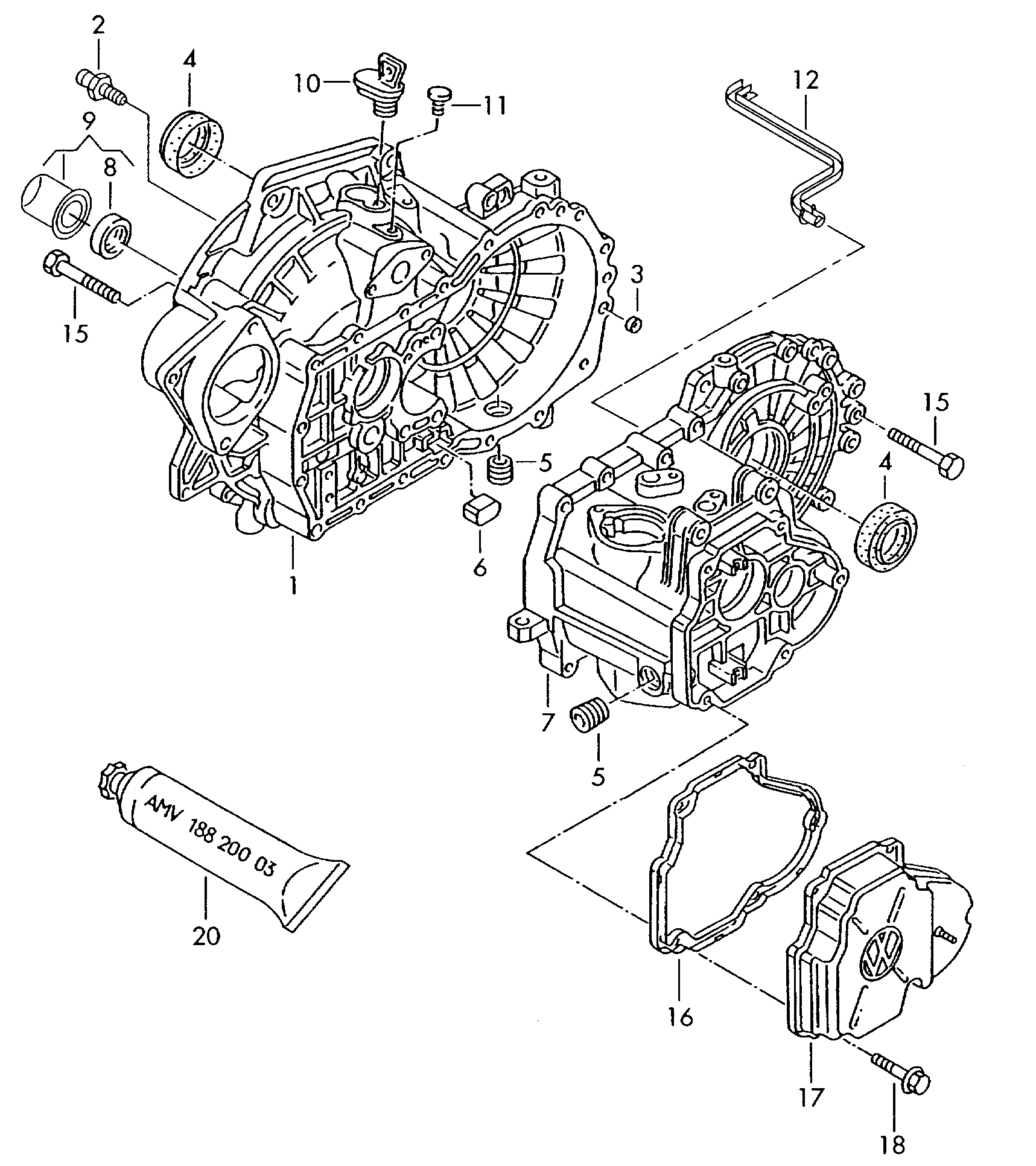 AUDI N   101 389 05 - Skrūve ps1.lv