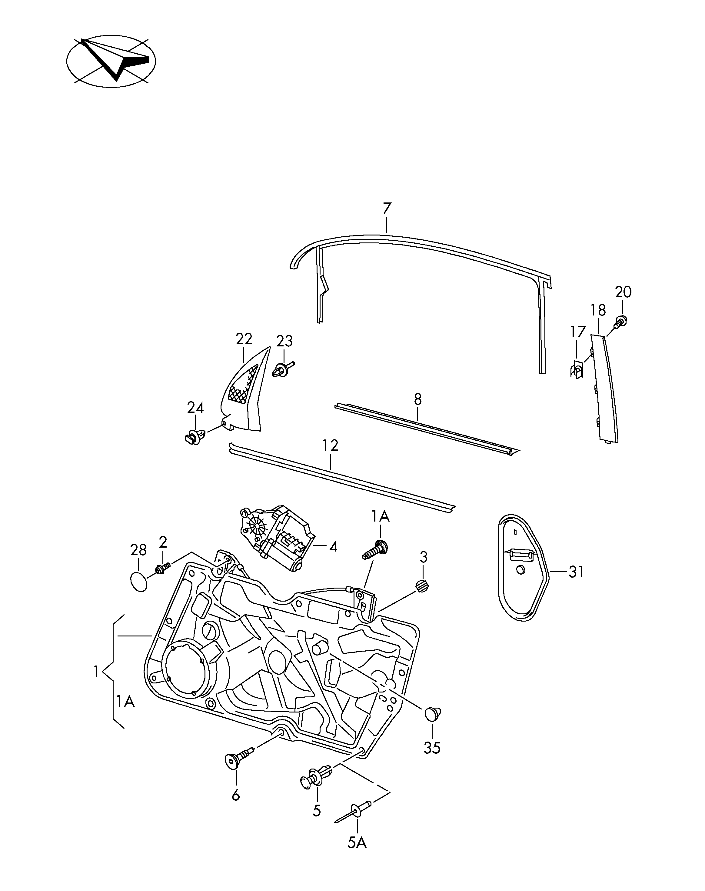 VW N  91189501 - Moldings / aizsarguzlika ps1.lv