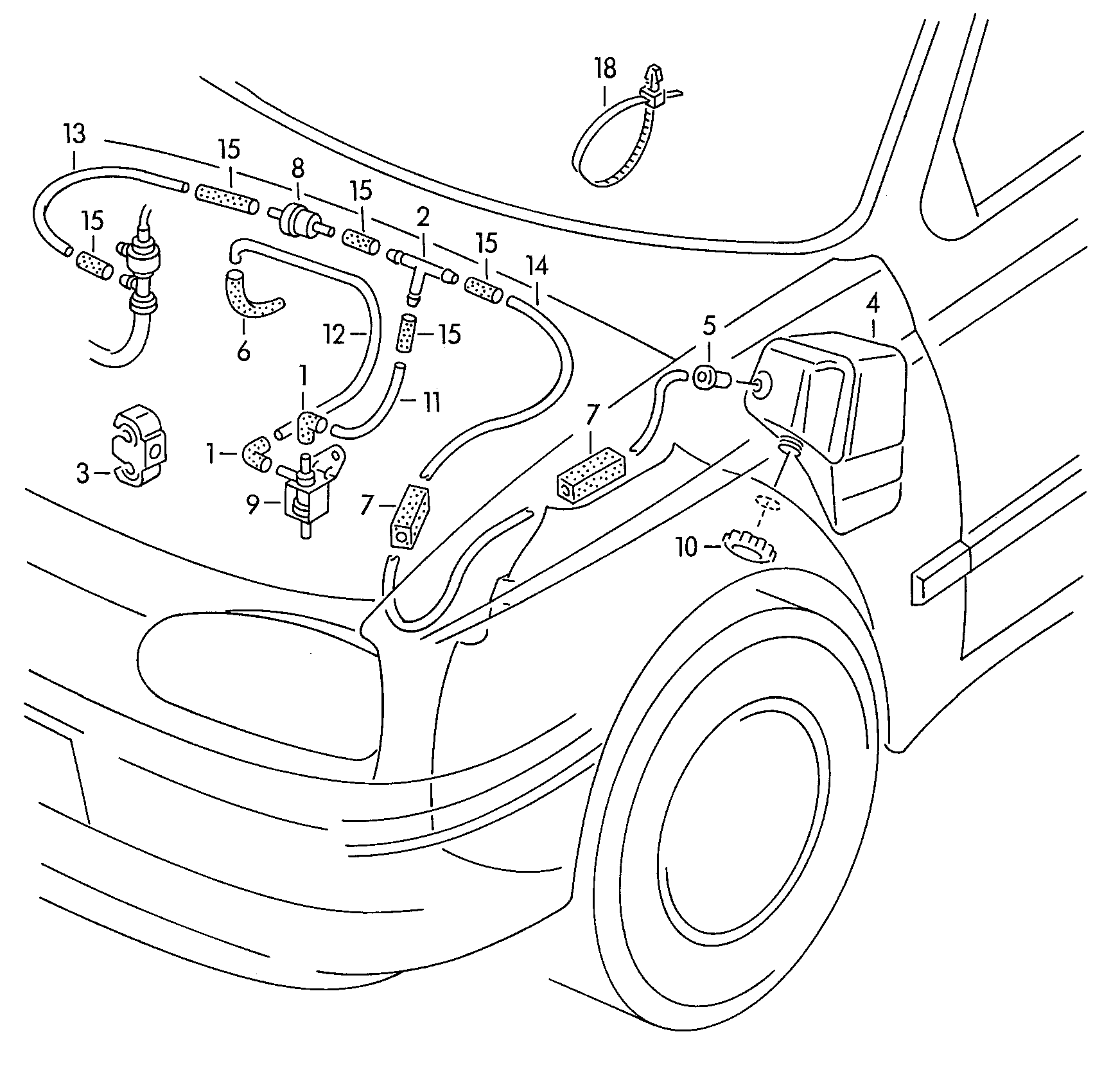 Skoda 1H0 906 283 A - Vārsts, Izplūdes gāzu recirkulācija-Izpl. gāzu vadība ps1.lv