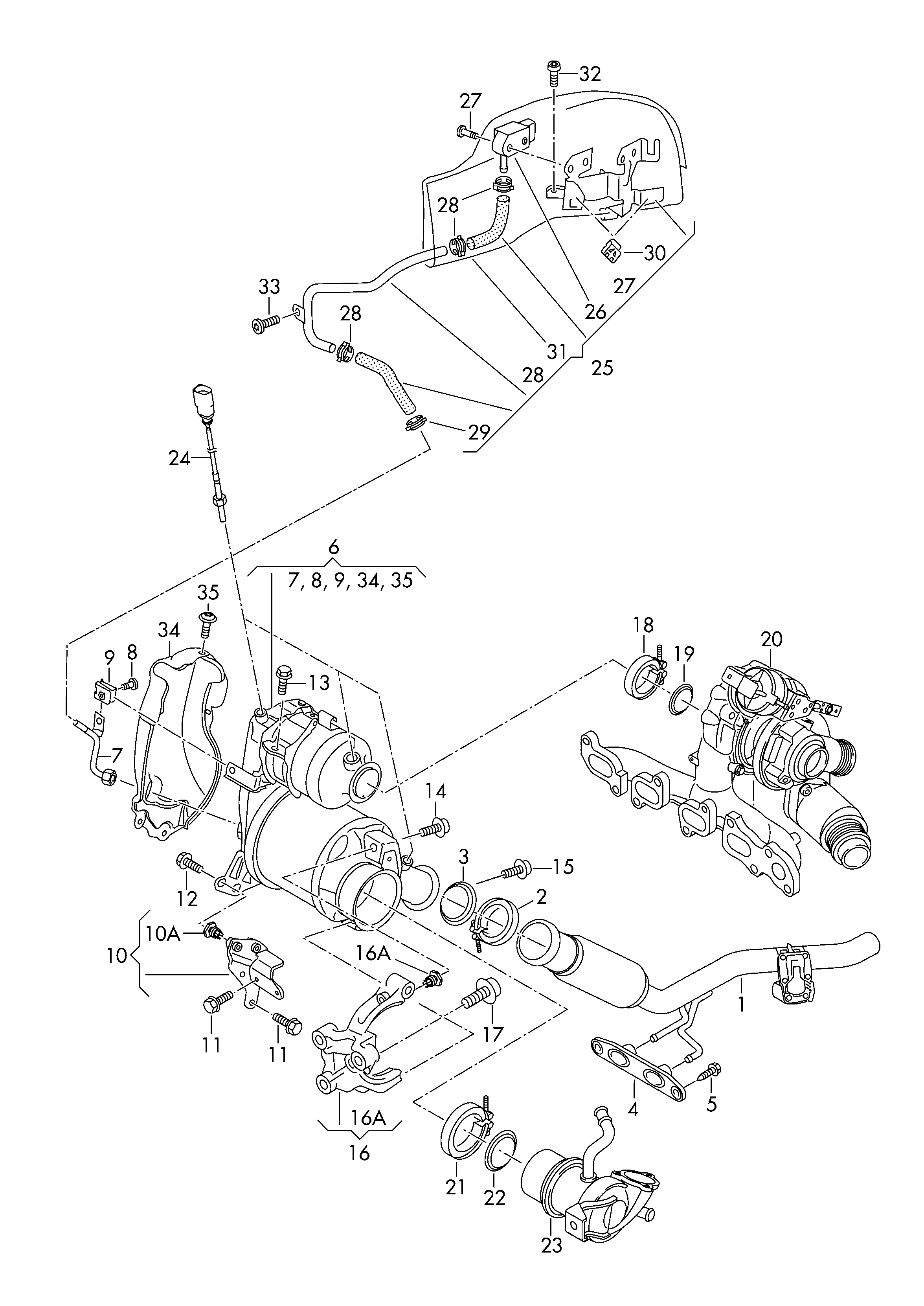 VAG 04L131602EX - Nosēdumu / Daļiņu filtrs, Izplūdes gāzu sistēma ps1.lv