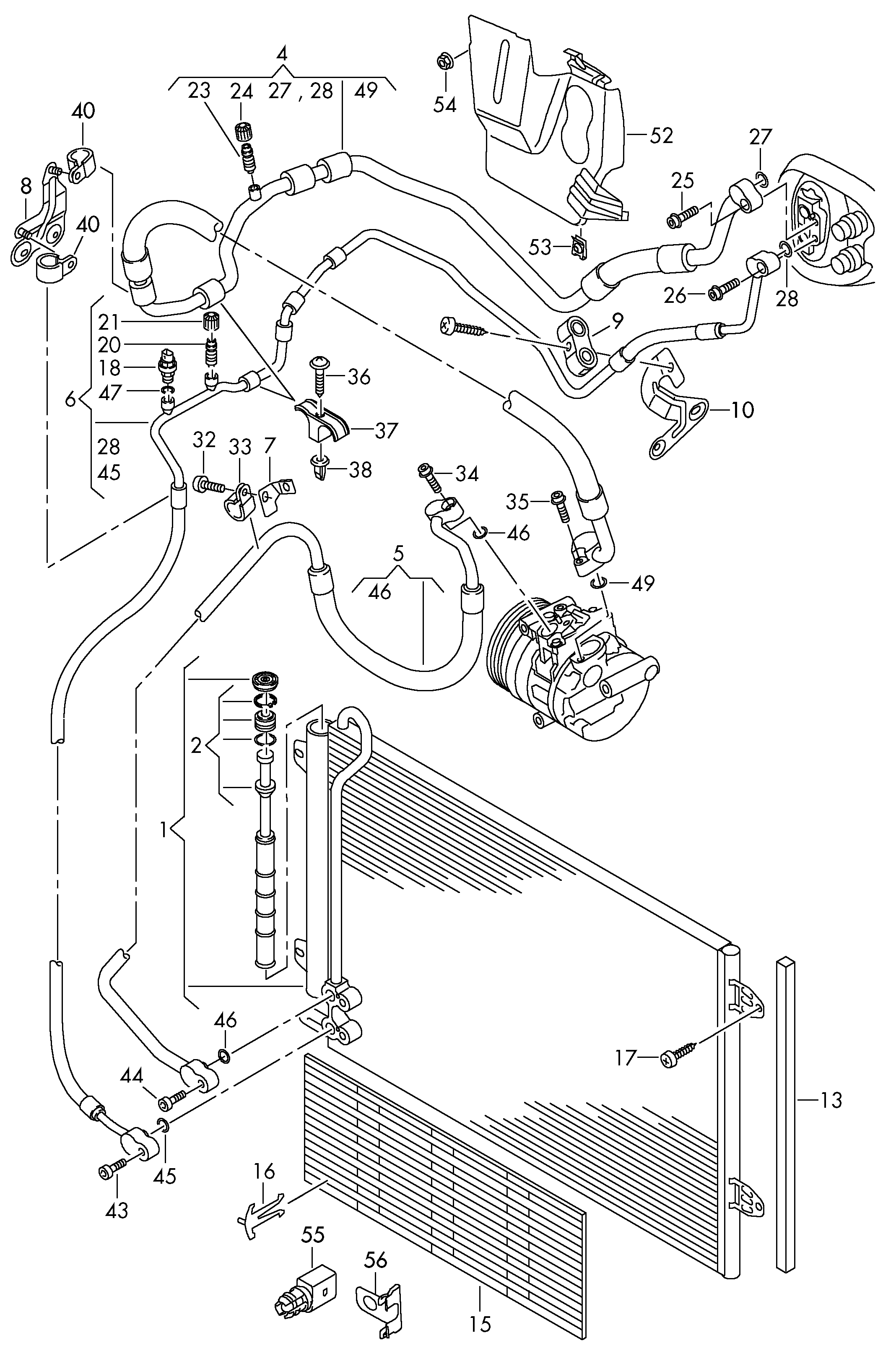 FORD 1K0959126A - Spiediena slēdzis, Gaisa kondicionēšanas sistēma ps1.lv