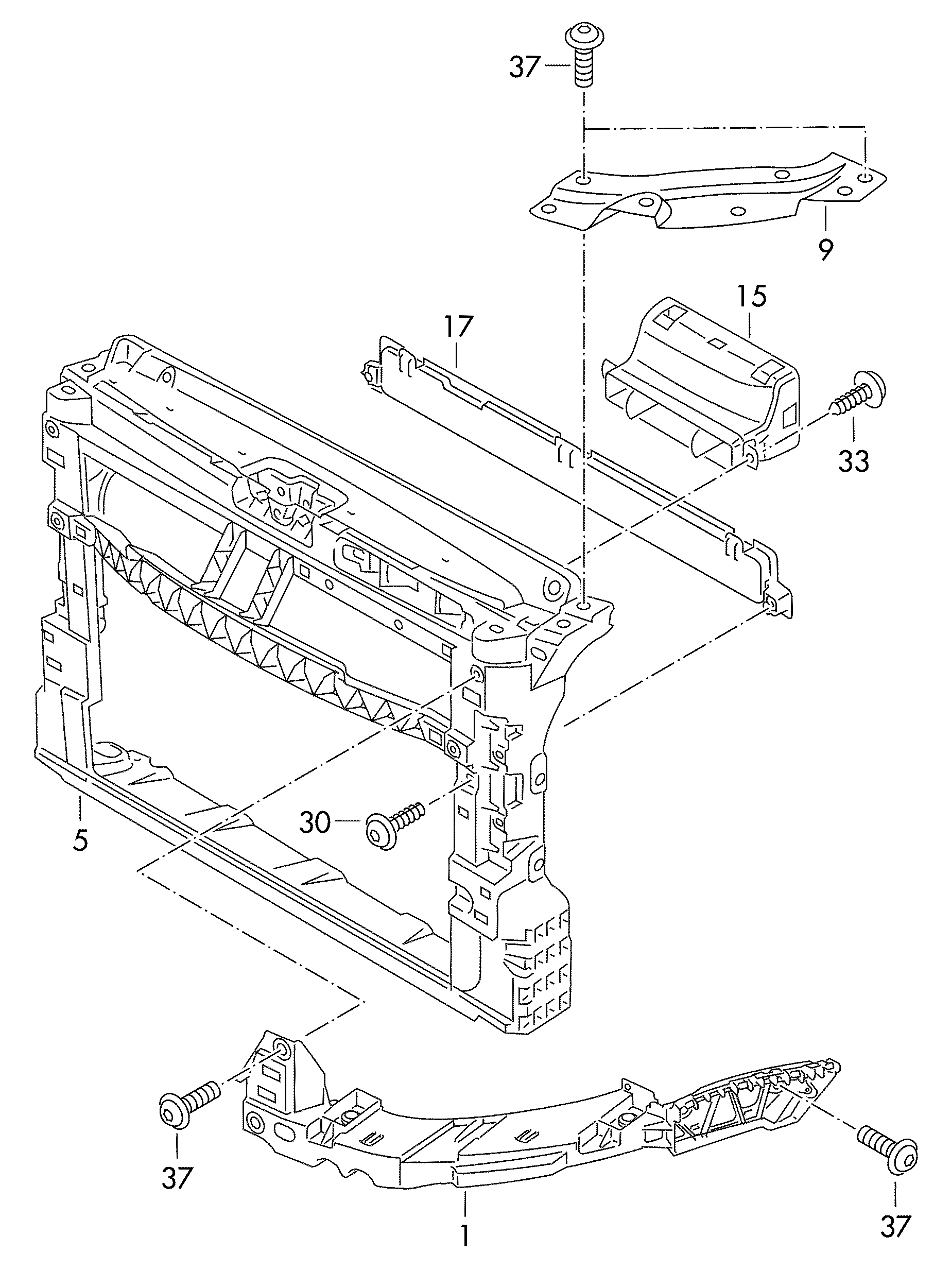 VAG 6R0805931A - Kronšteins, Pamatlukturis ps1.lv