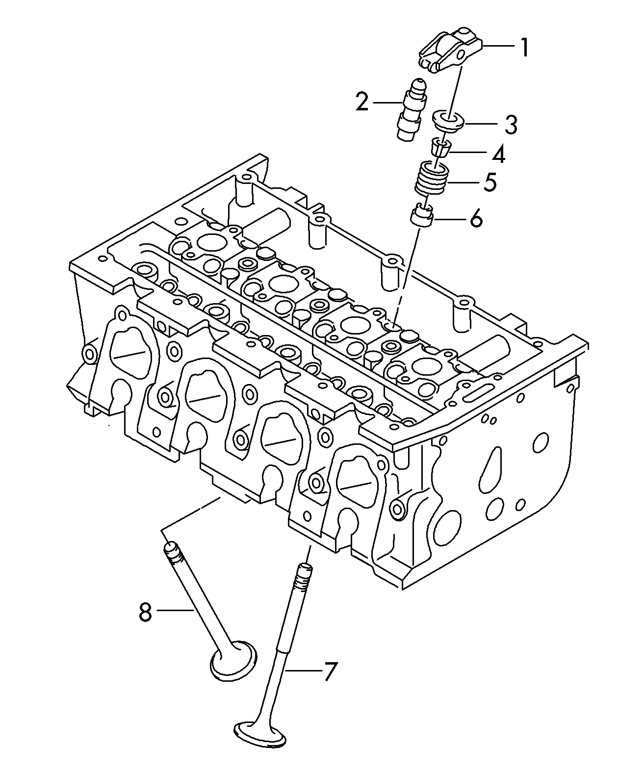 VAG 04E109423C - Bīdītājs ps1.lv