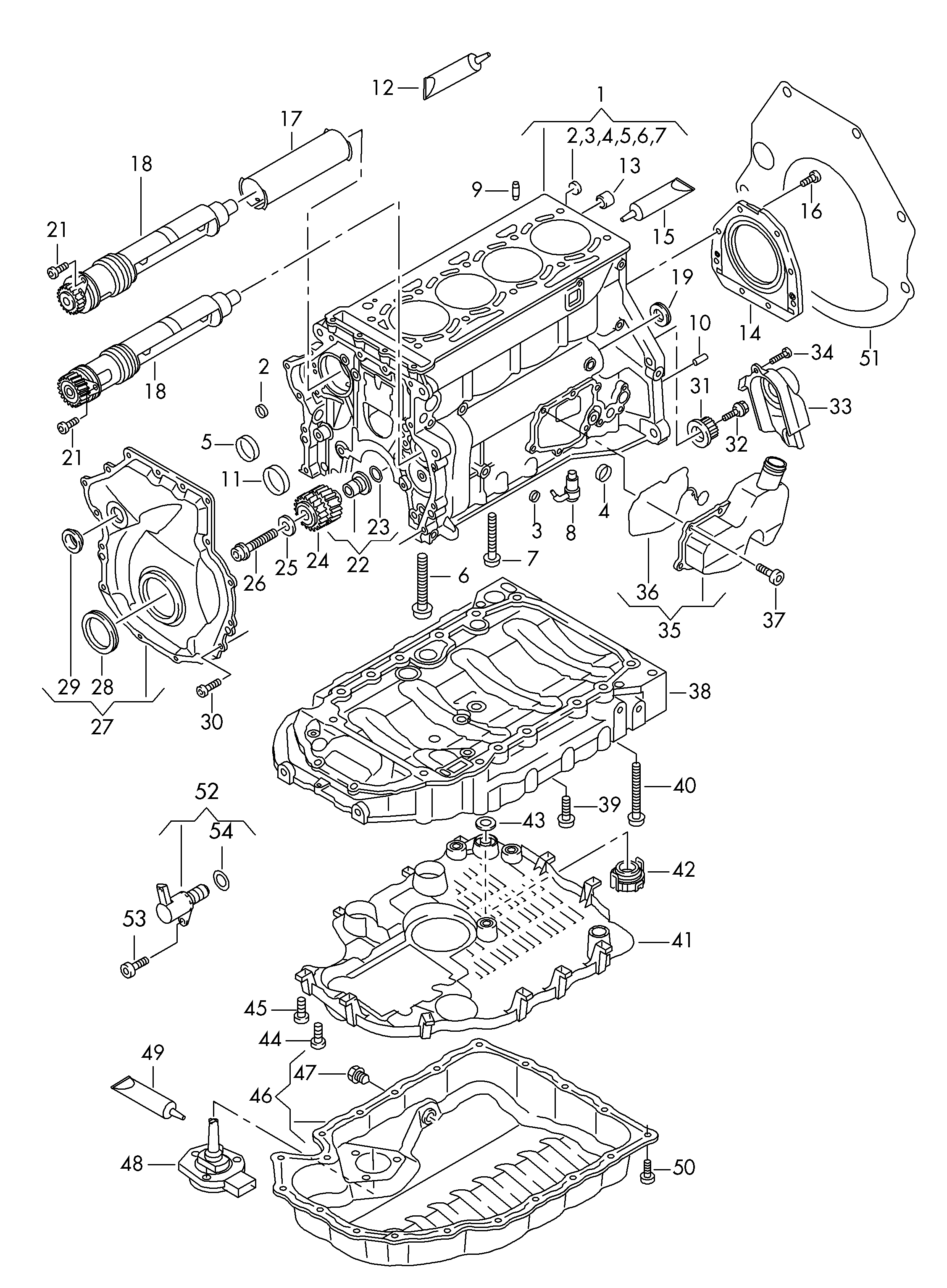 VW N 013 815 7 - Blīvgredzens, Eļļas noliešanas korķis ps1.lv