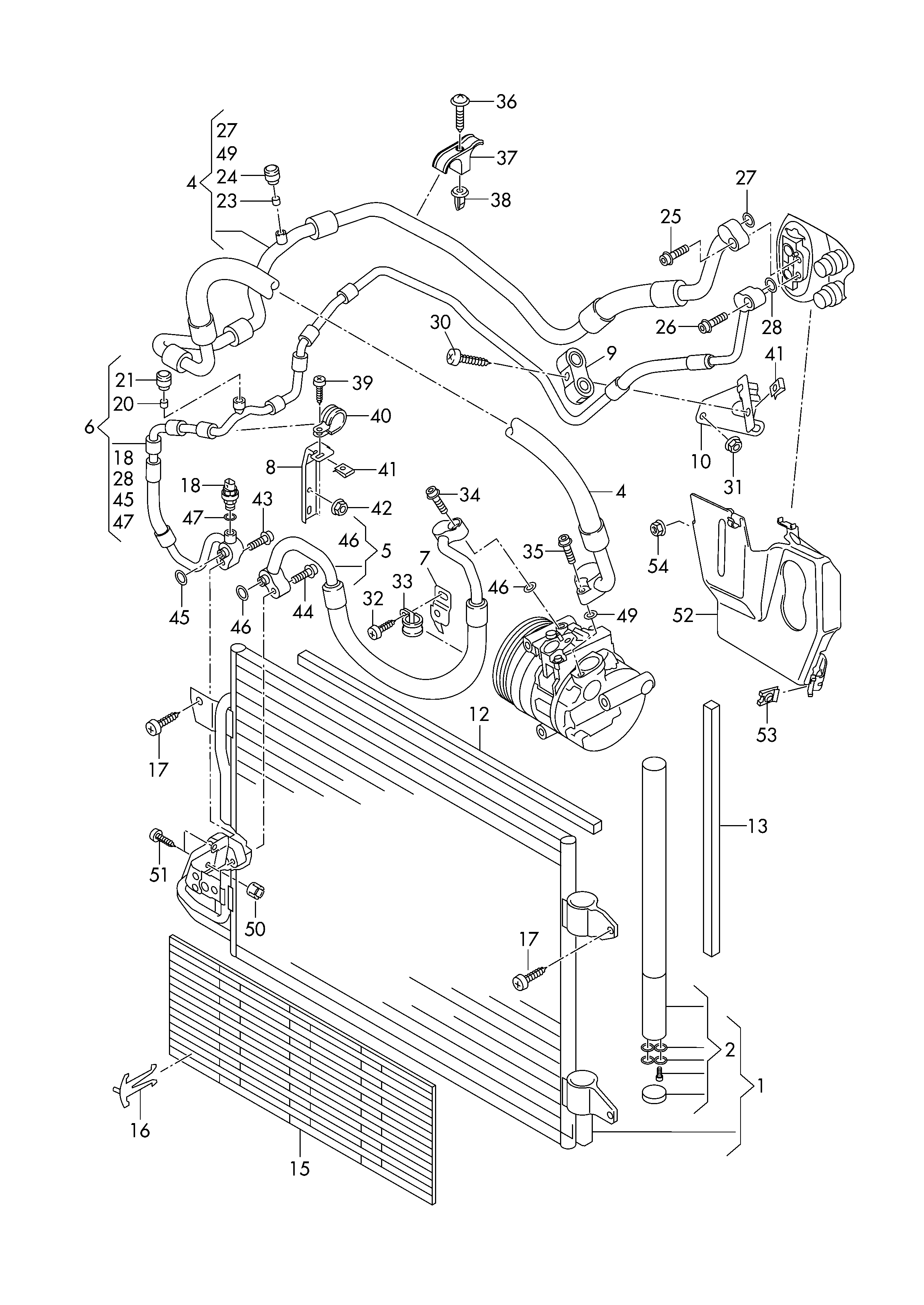 VAG 5N0 298403 - Sausinātājs, Kondicionieris ps1.lv