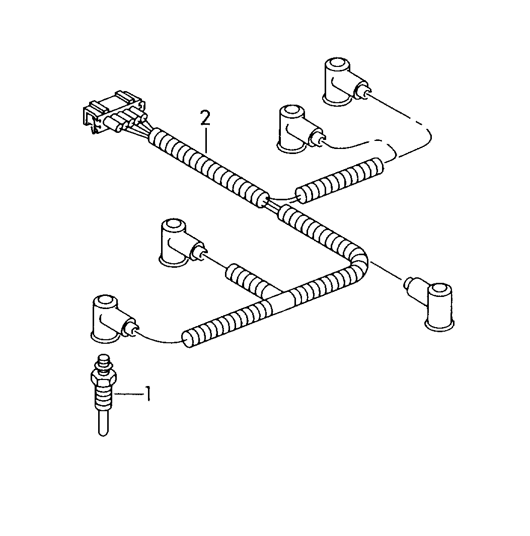 AUDI 059 963 319 M - Kvēlsvece ps1.lv