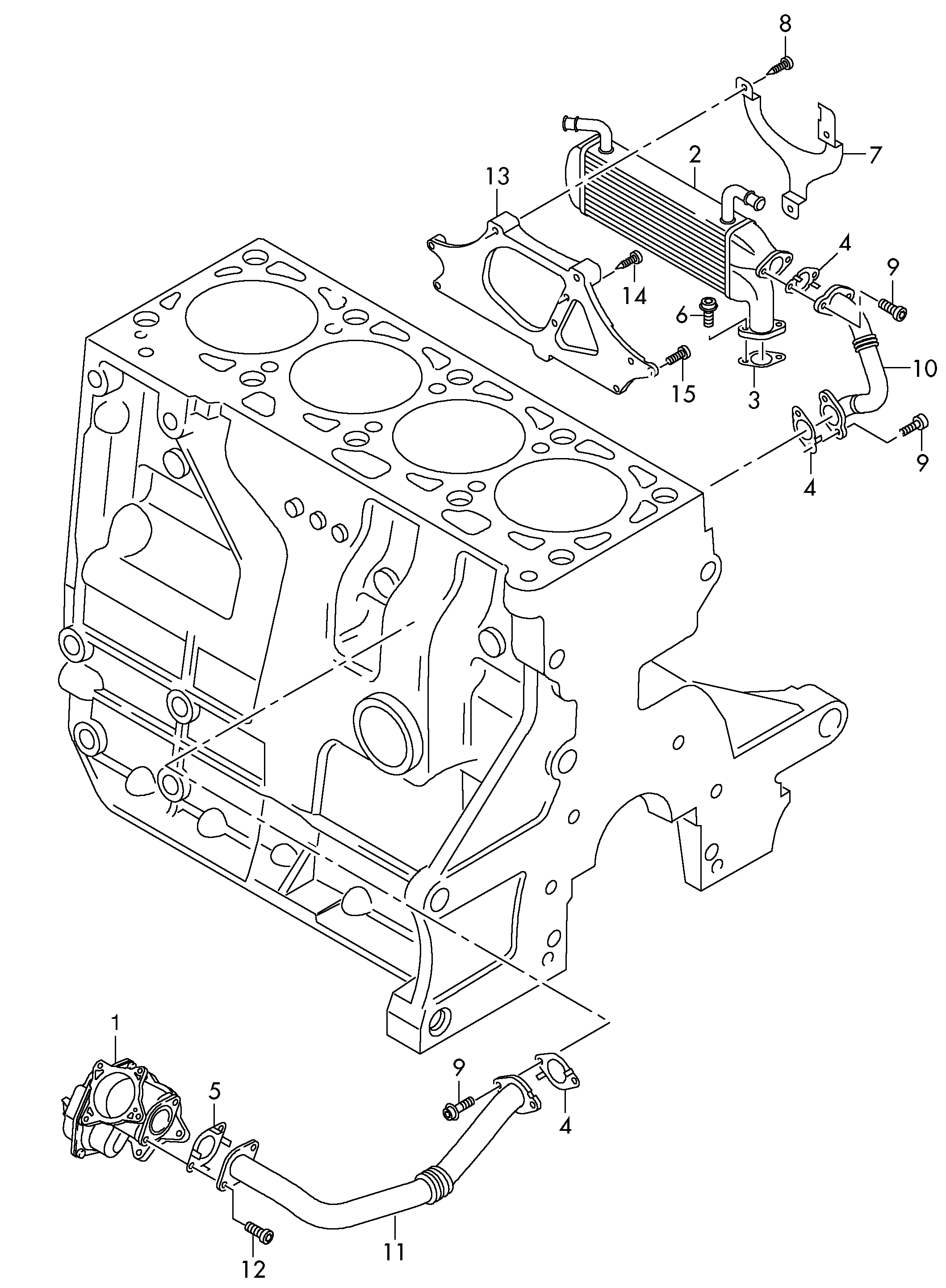 Seat 03L131547D - Blīve, Eļļas radiators ps1.lv