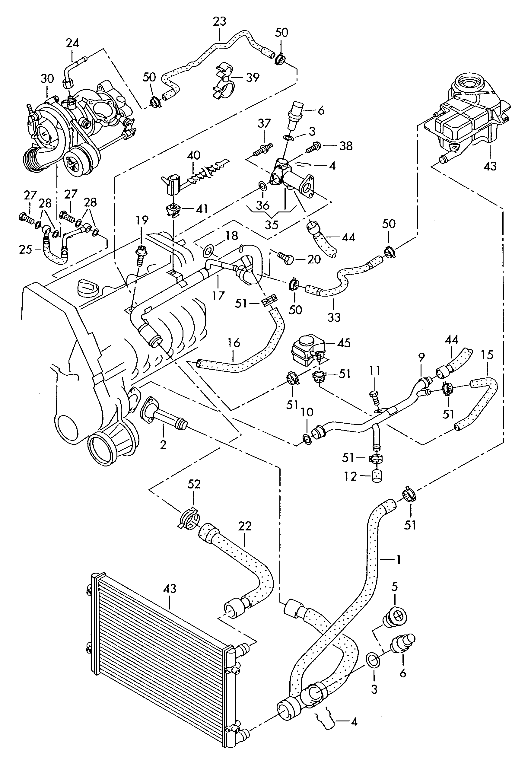 VAG 058121687 - Blīve, Dzesēšanas šķidruma flancis ps1.lv