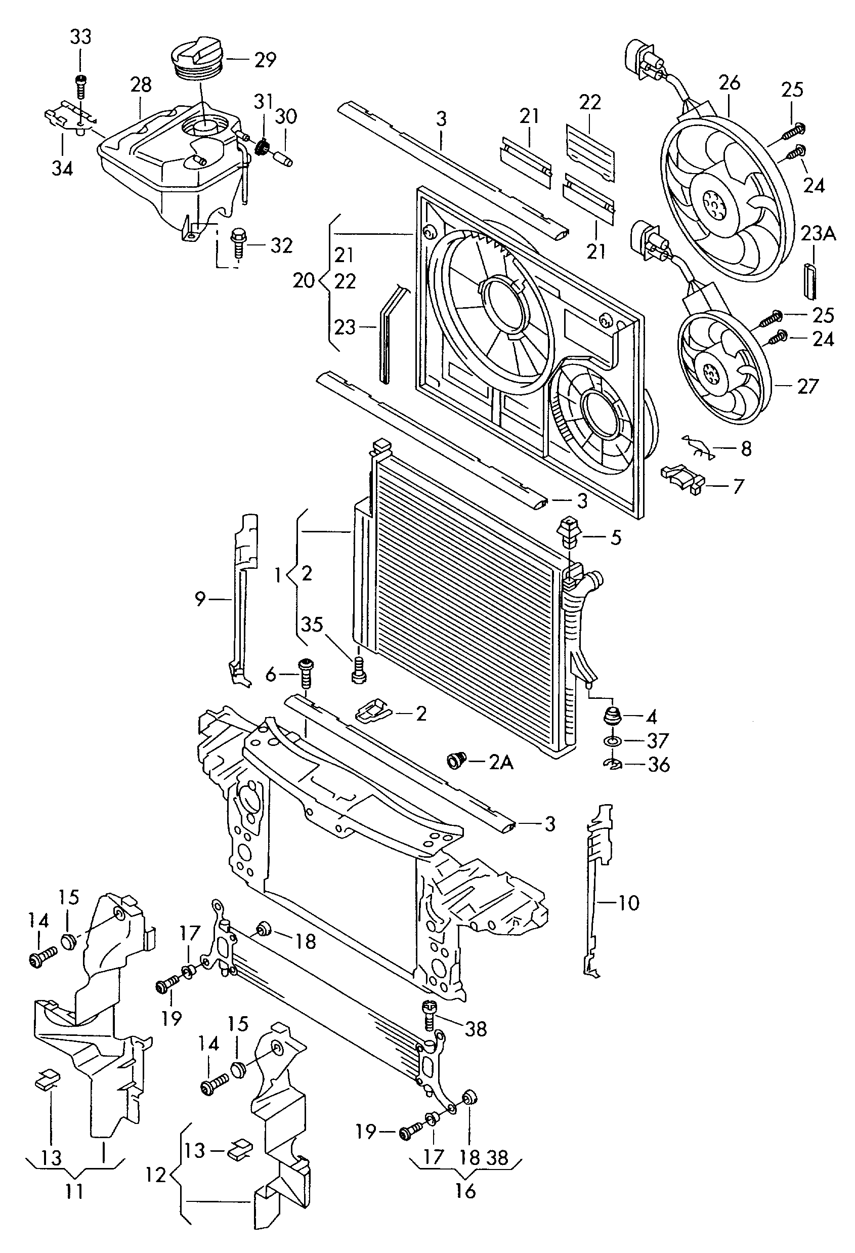 CUPRA 7L0121253A - Radiators, Motora dzesēšanas sistēma ps1.lv